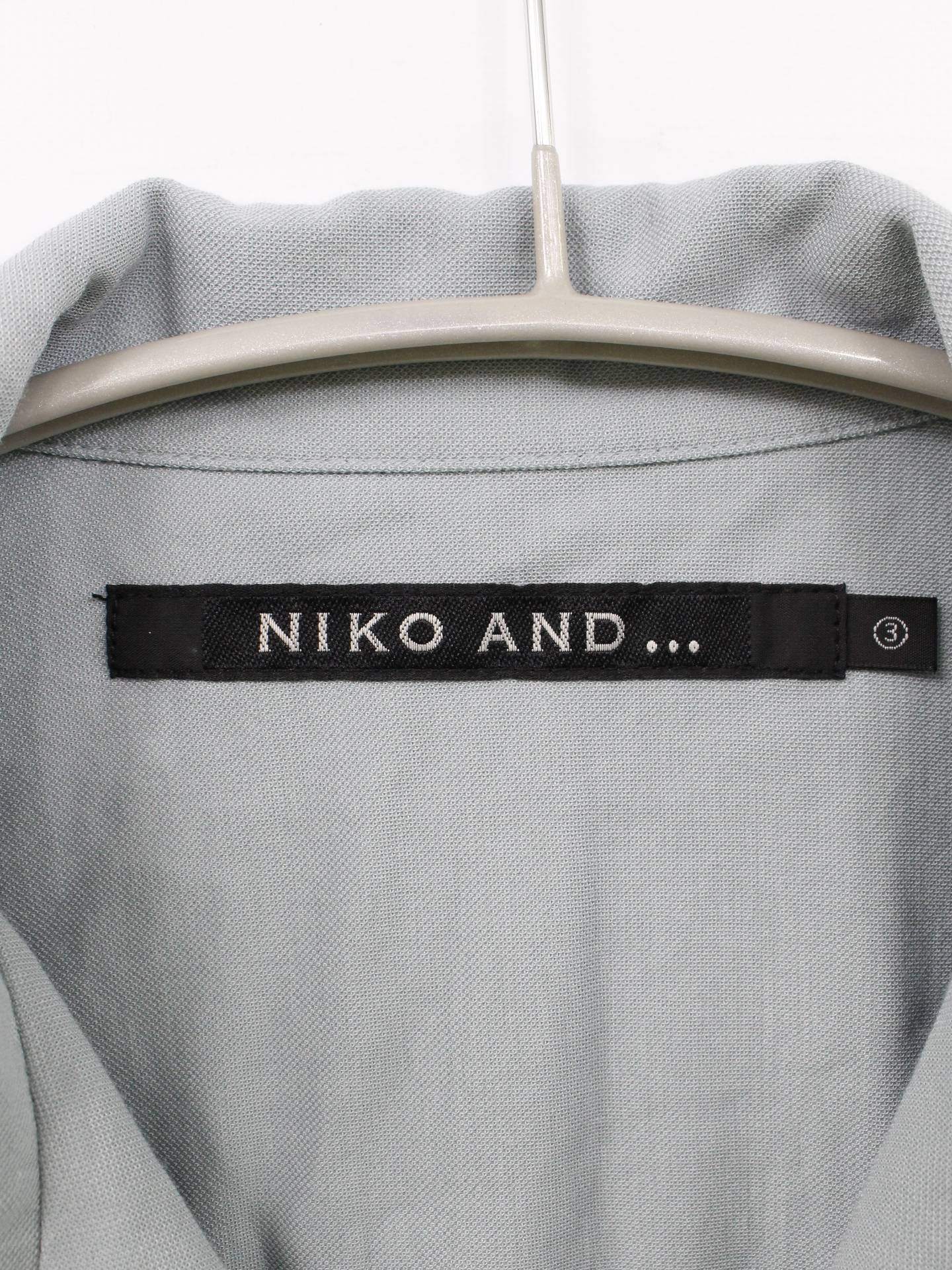 niko and .../ニコアンド/シャツ/ブラウス/トップス/スカイブルー/M