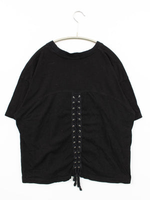 Tシャツ/カットソー/トップス/ブラック