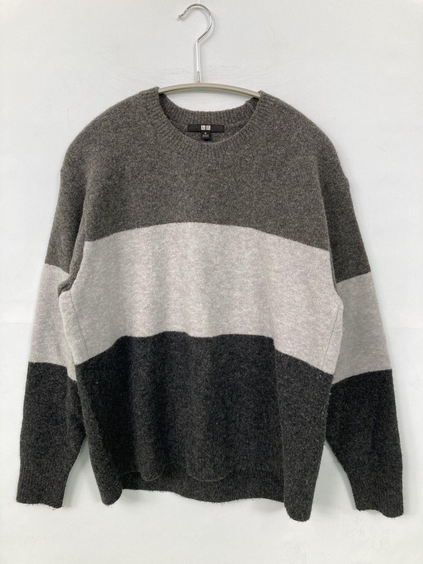 UNIQLO/ユニクロ/ニット/セーター/トップス/グレー/M