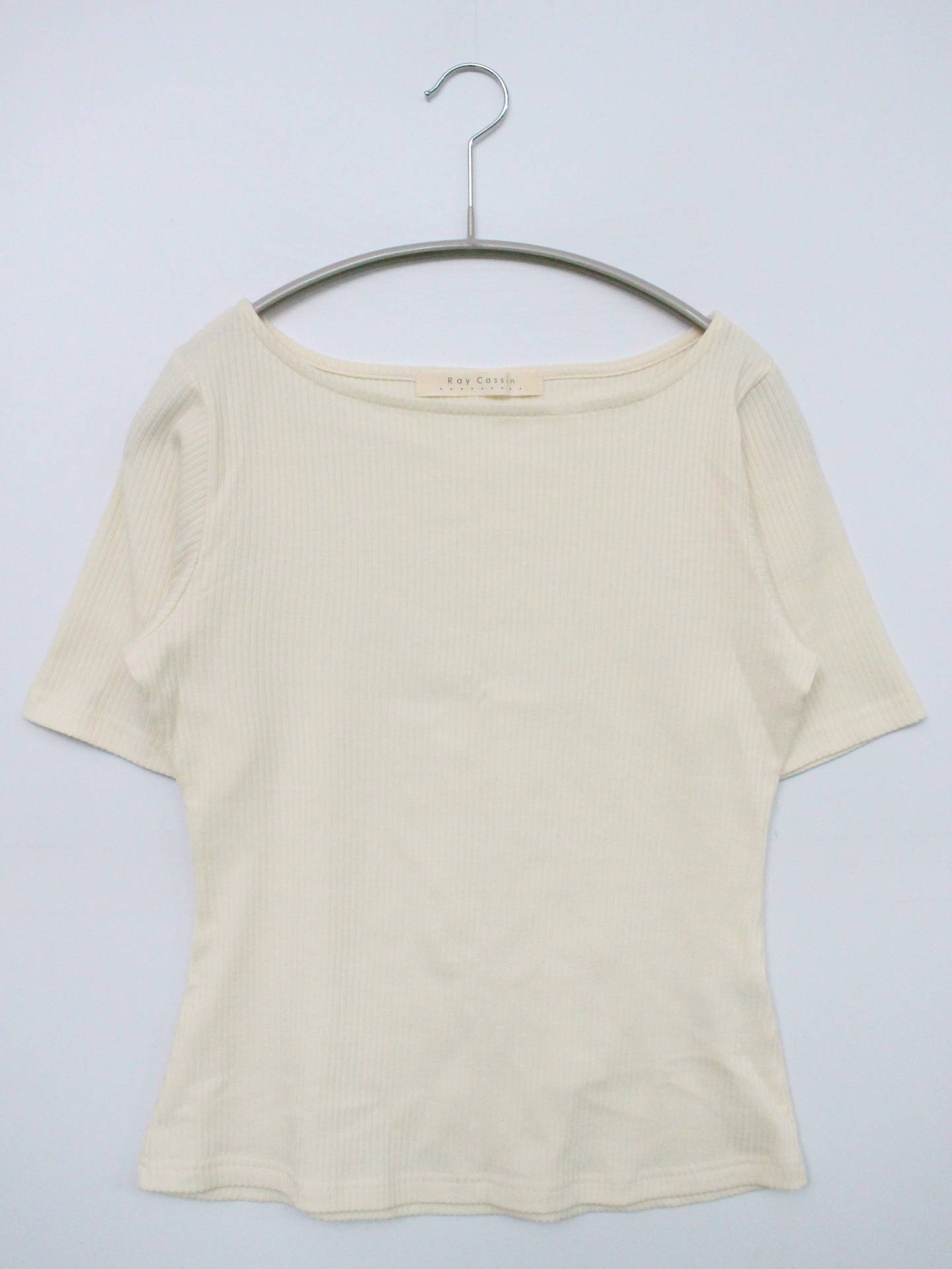 Ray Cassin/レイカズン/Tシャツ/カットソー/トップス/ホワイト/F