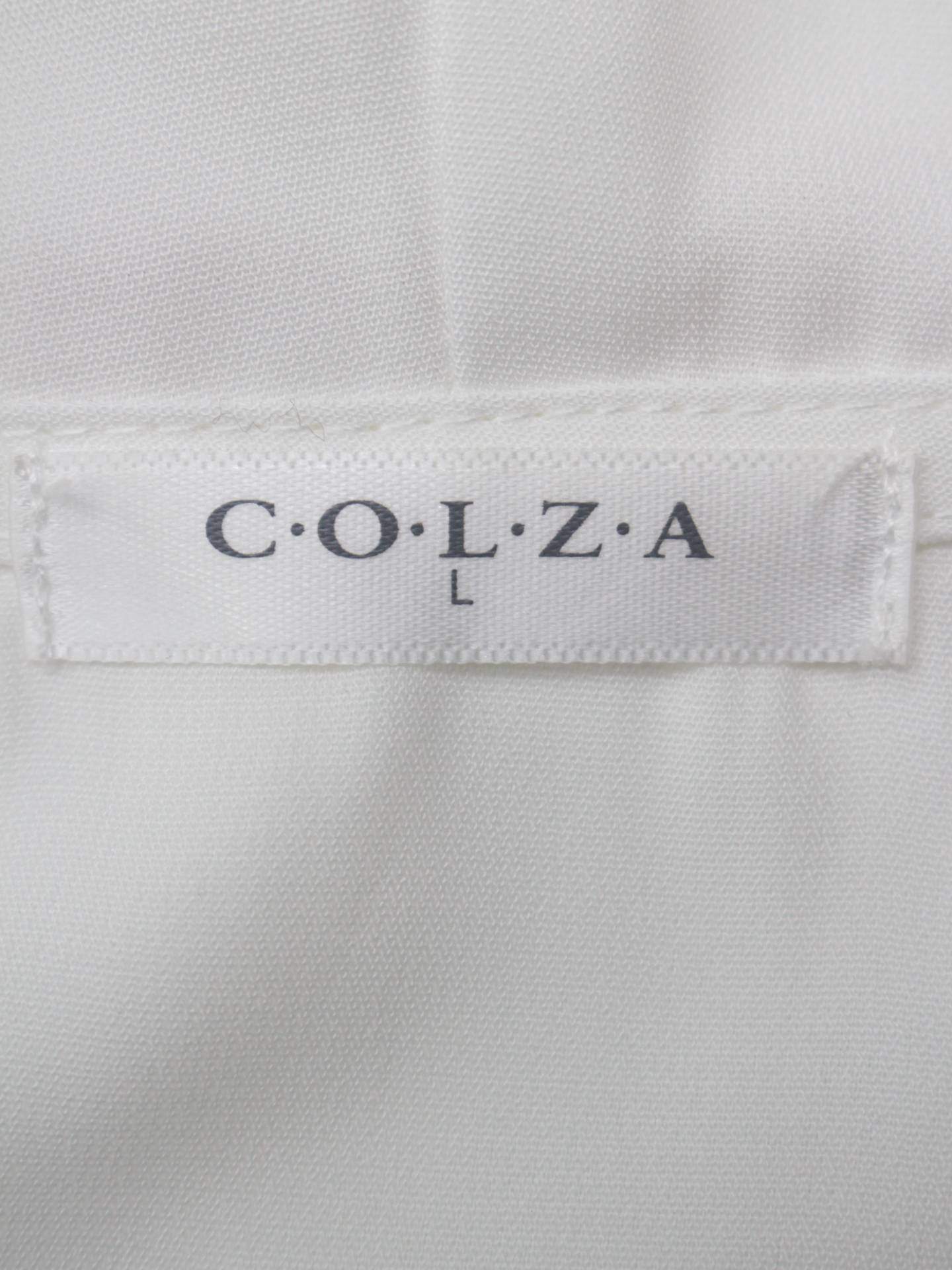 COLZA/シャツ/ブラウス/トップス/ホワイト/L