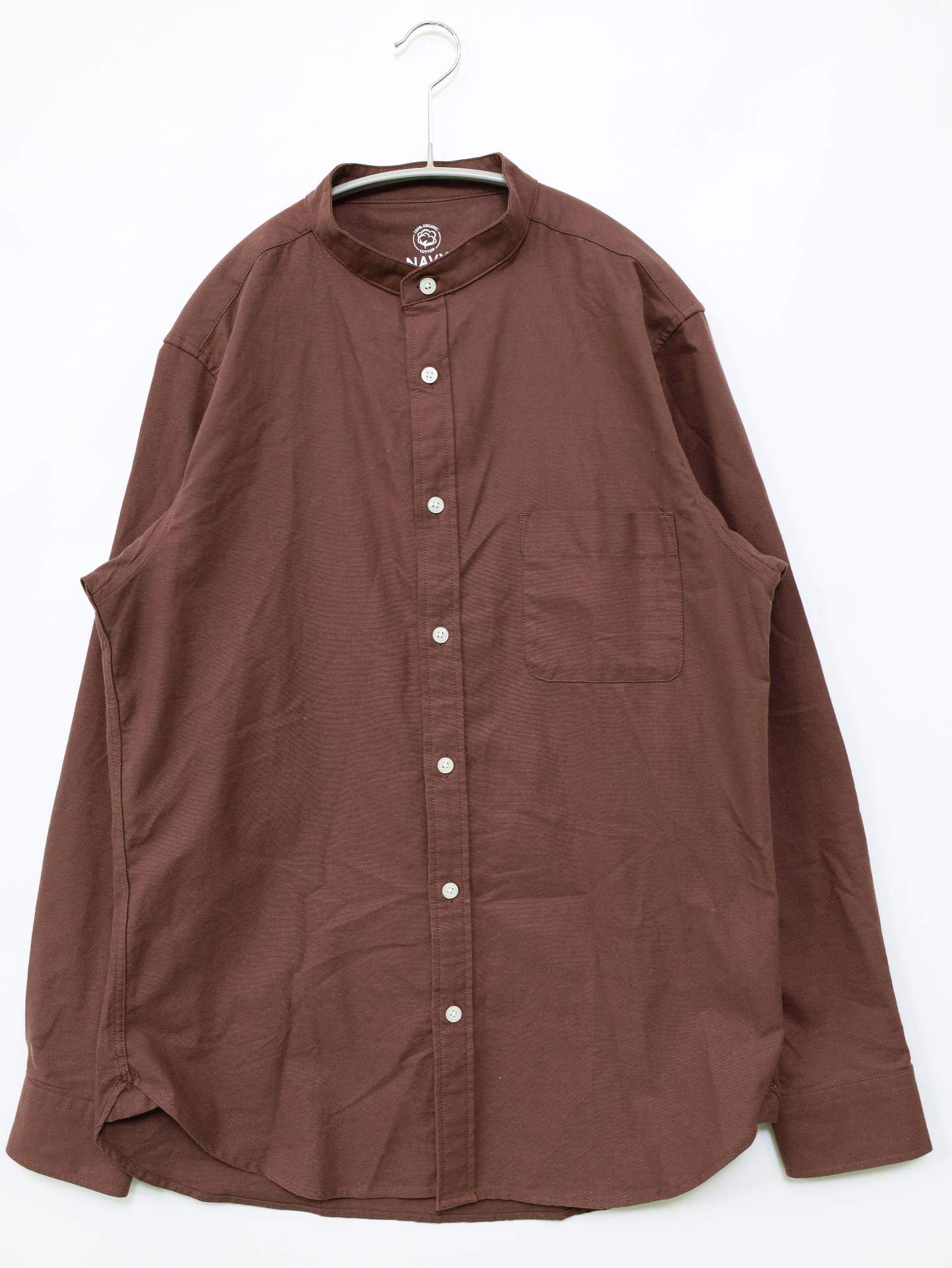 NAVY/シャツ/ブラウス/トップス/ブラウン/M