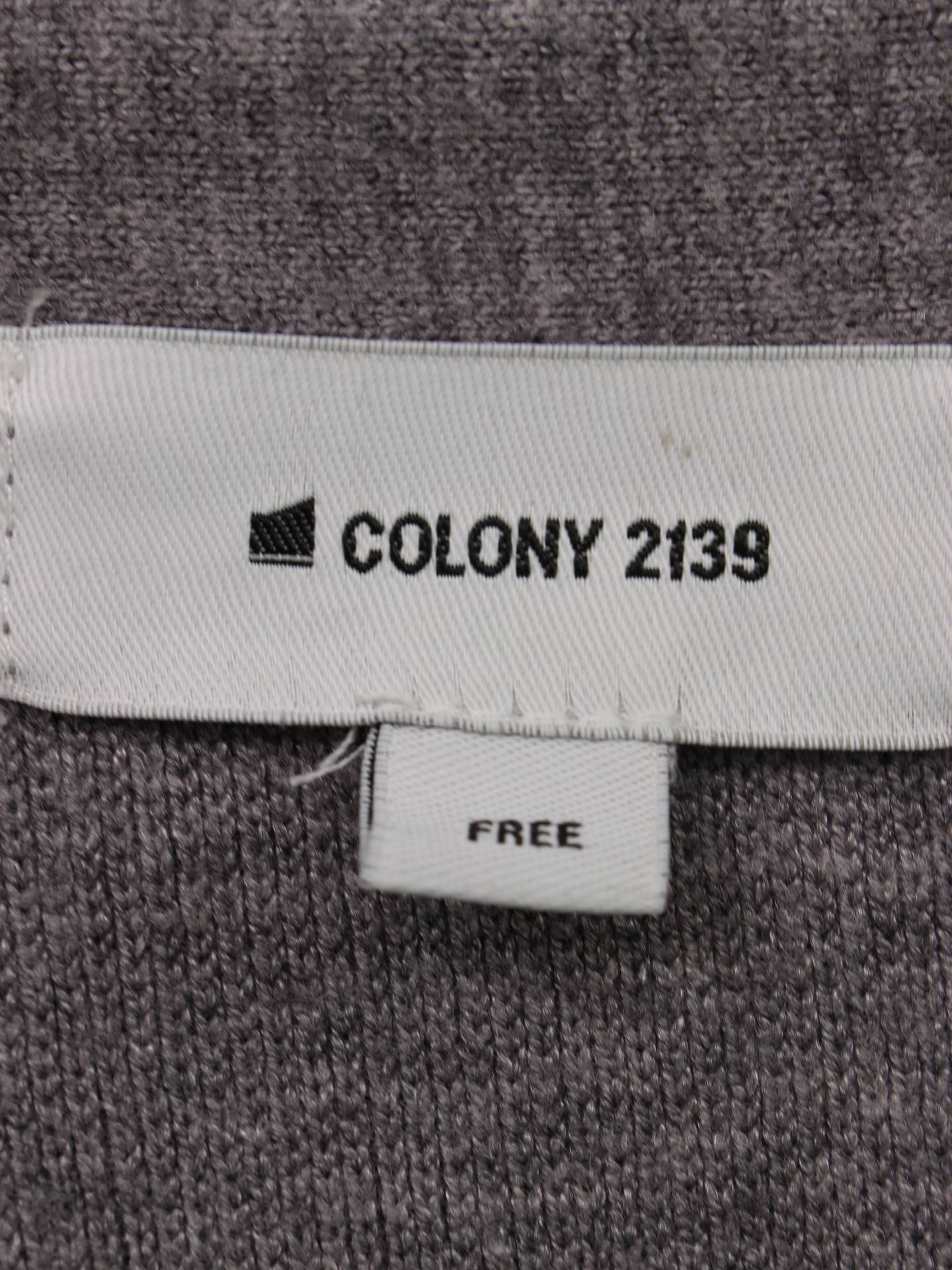 COLONY 2139/コロニートゥーワンスリーナイン/カーディガン/ボレロ/トップス/グレー/FREE