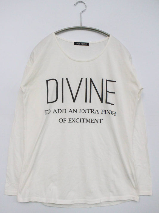 SPRAY PREMIUM/スプレイプレミアム/Tシャツ/カットソー/トップス/ホワイト/F