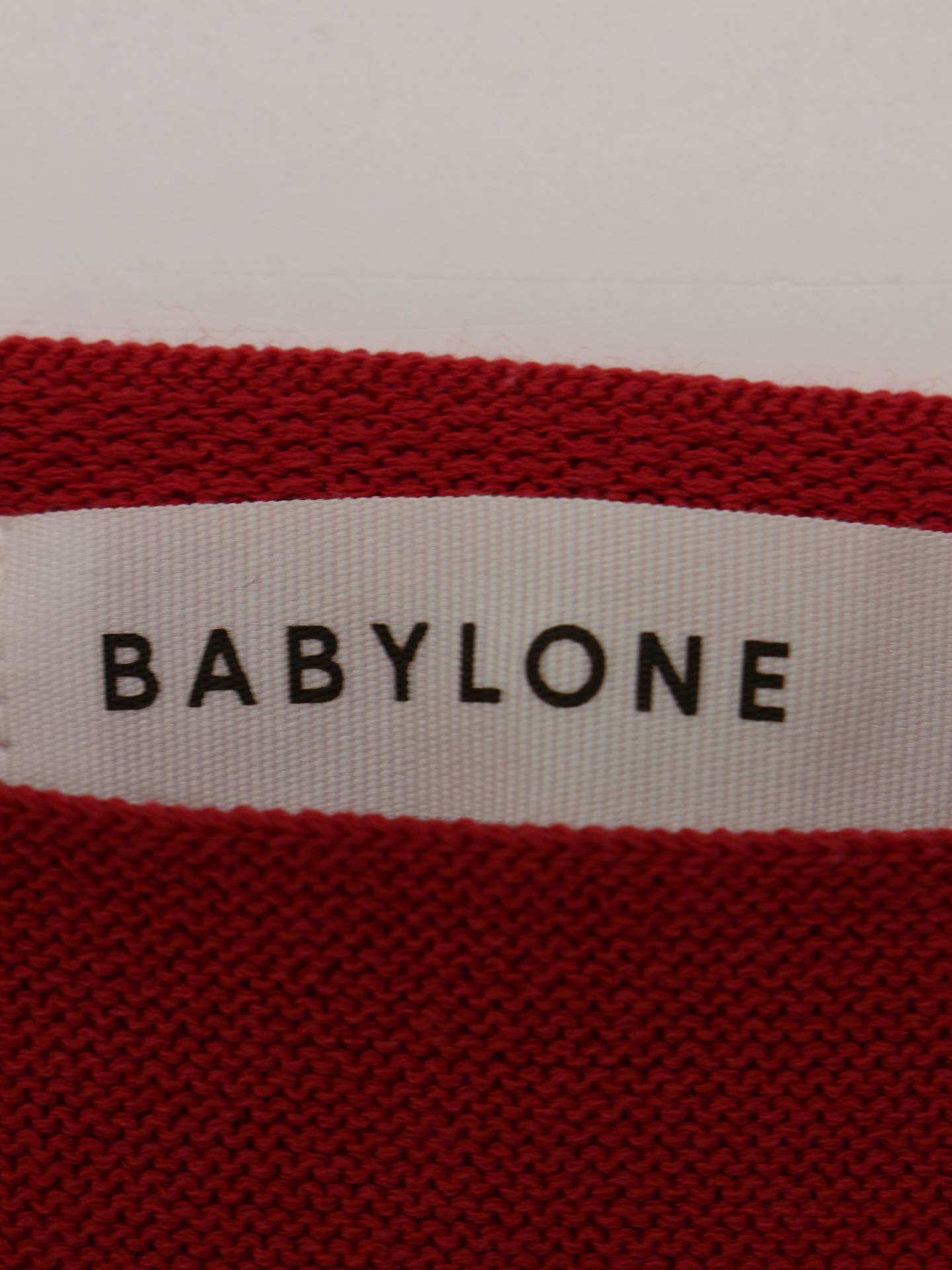 BABYLONE/スウェット/トップス/レッド/38