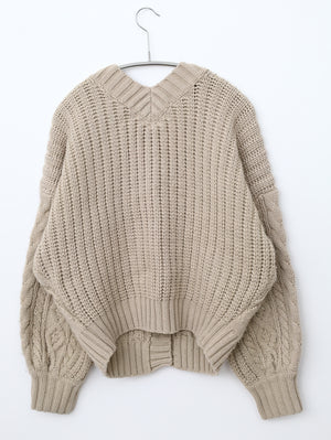 カーディガン/ボレロ/トップス/ベージュ/F