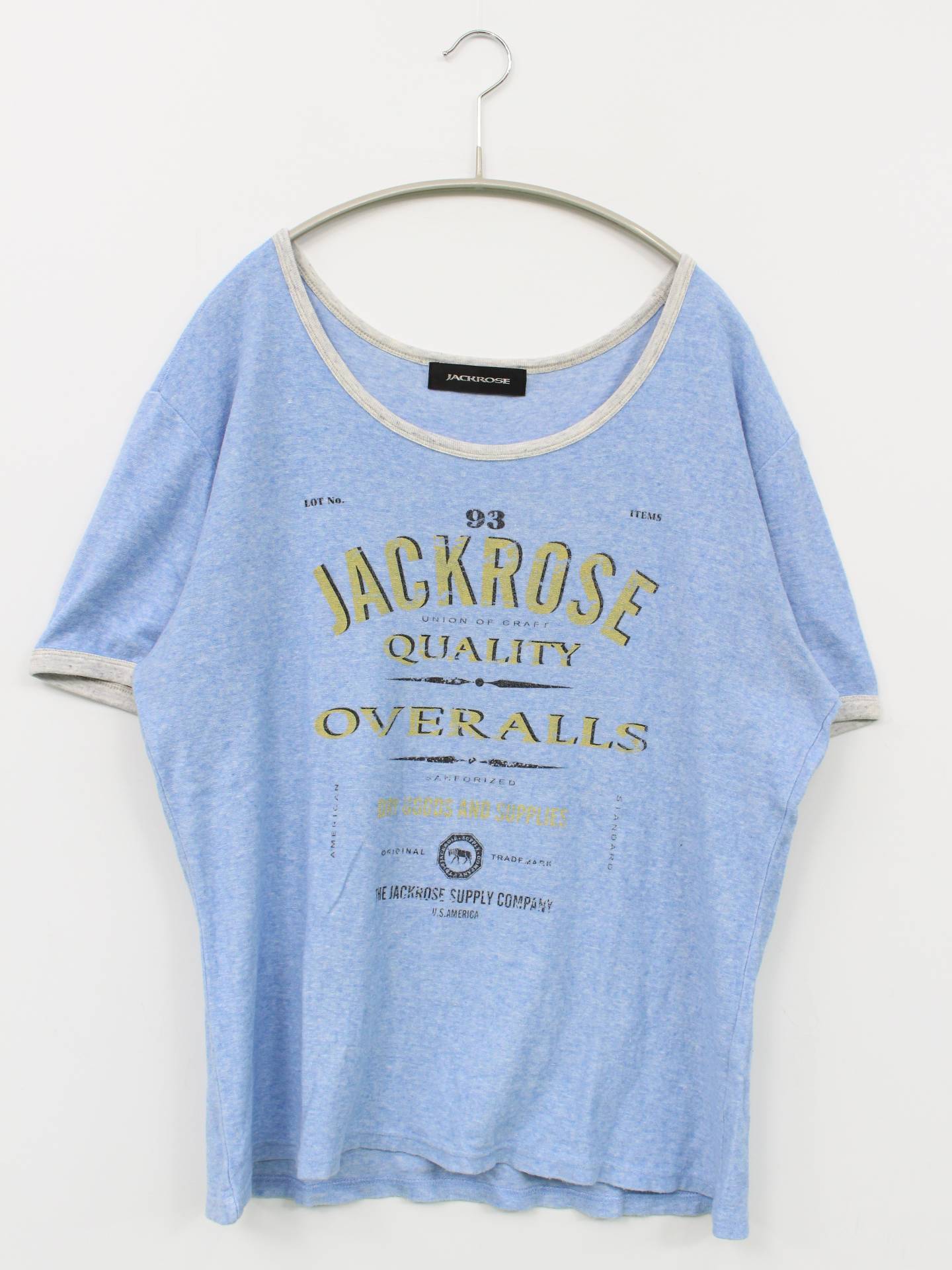 JACKROSE/Tシャツ/カットソー/トップス/スカイブルー/L