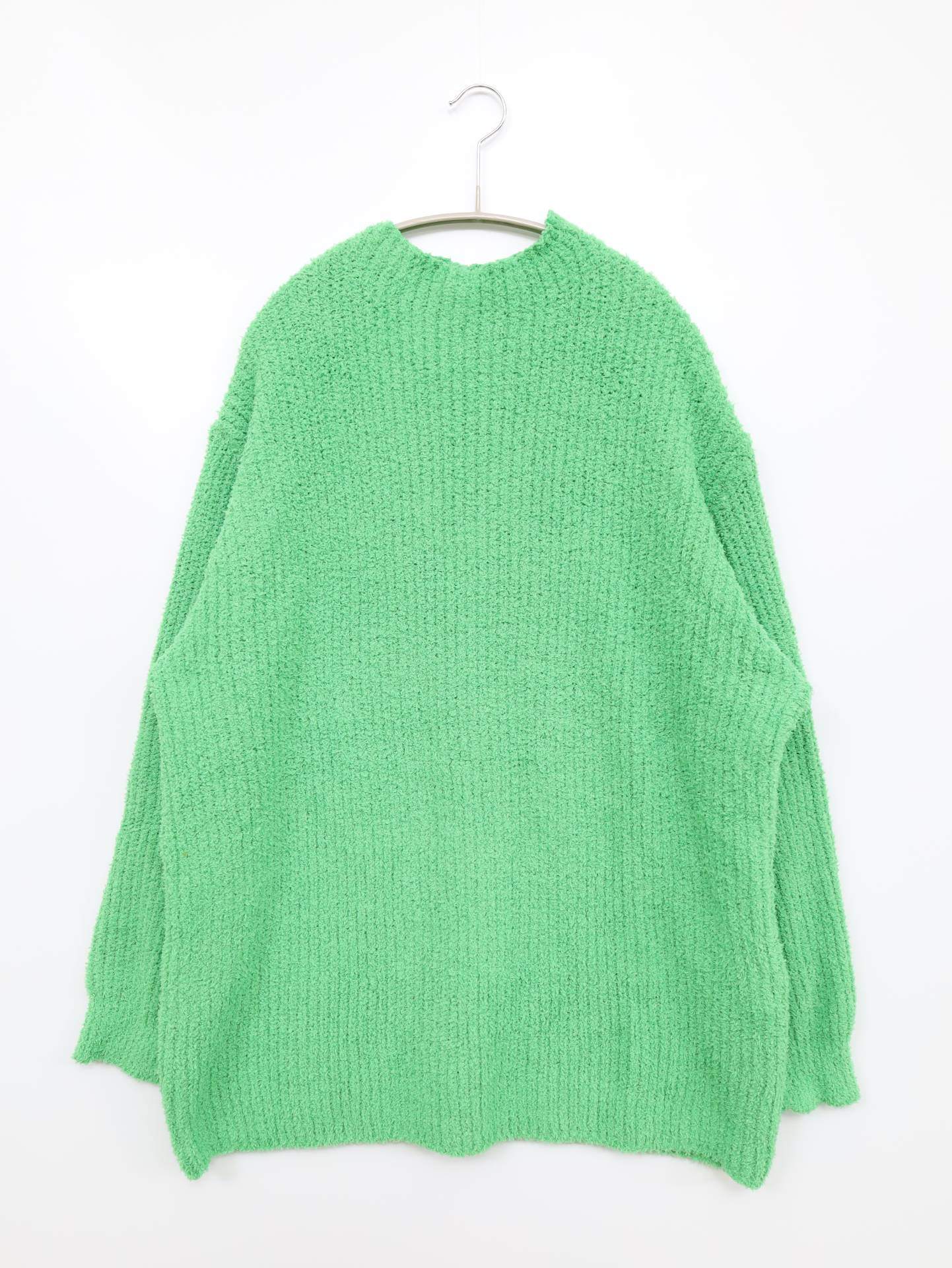 ZARA/ザラ/ニット/セーター/トップス/ライトグリーン/L