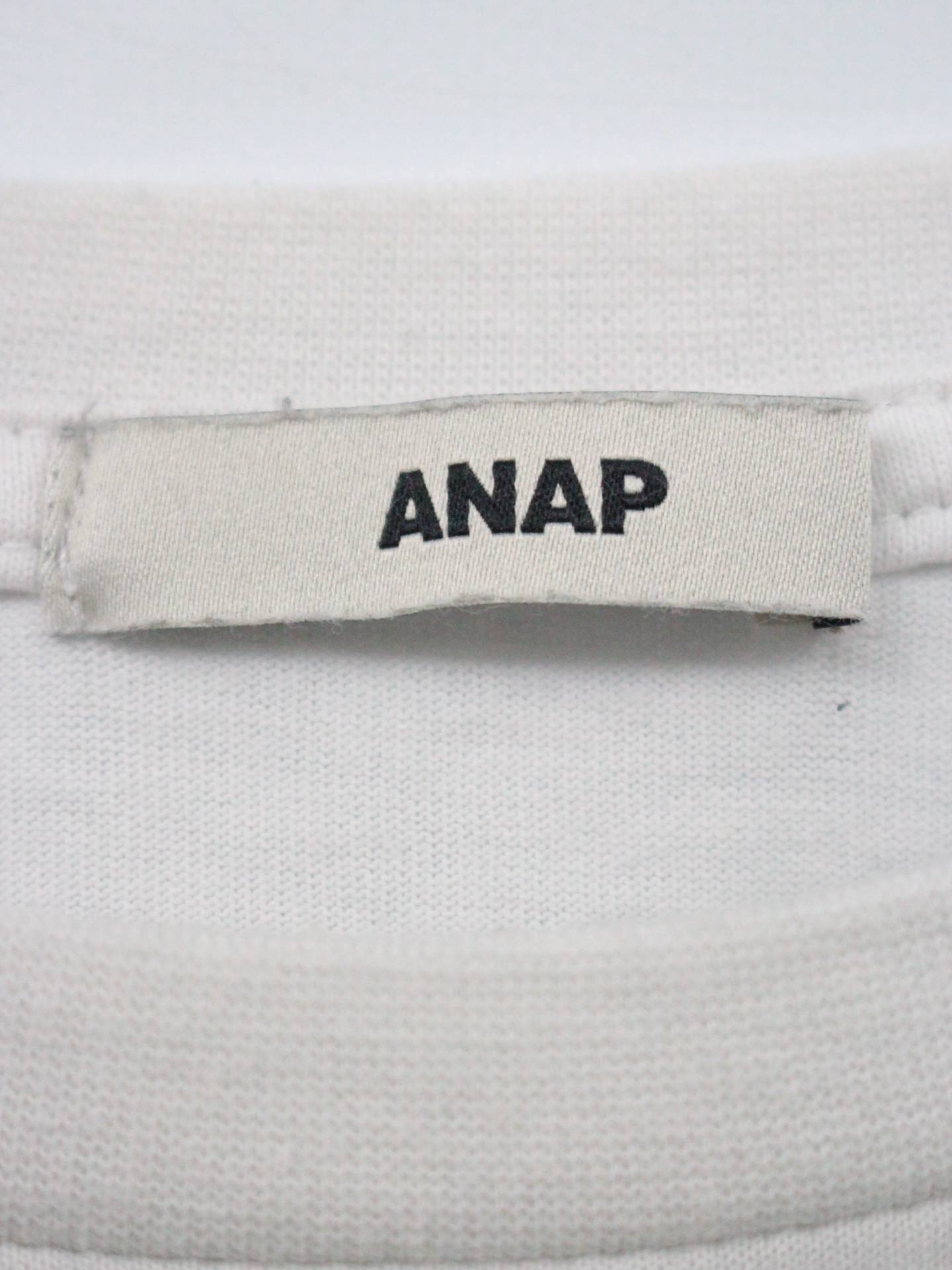 ANAP/Tシャツ/カットソー/トップス/ホワイト/F