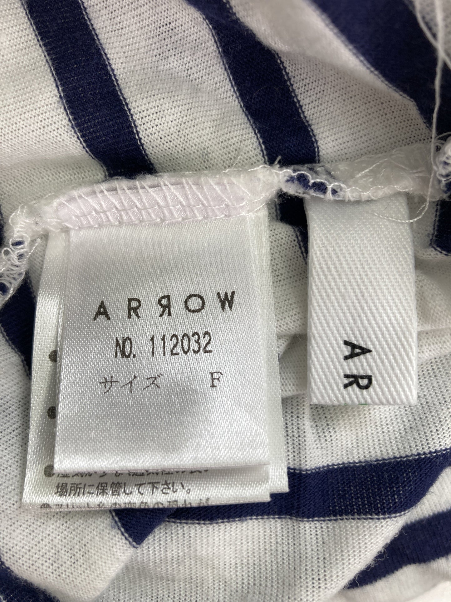 ARROW/アロー/Tシャツ/カットソー/トップス/ブラック/F
