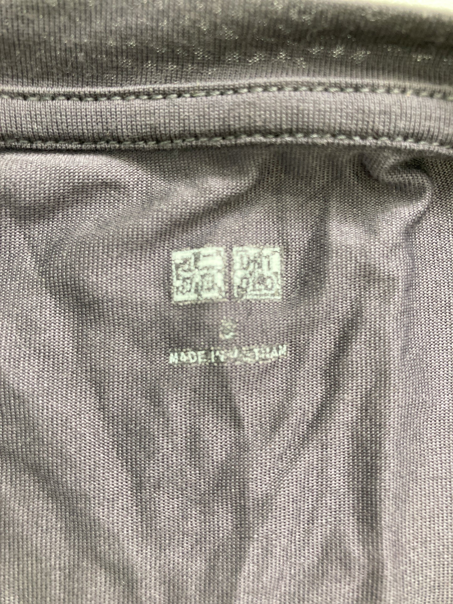 UNIQLO/ユニクロ/Tシャツ/カットソー/トップス/グレー/S