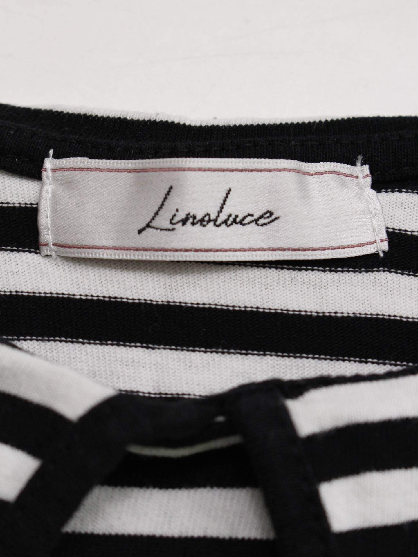 Linoluce/Tシャツ/カットソー/トップス/ホワイト/L バスト86~94 身長154~162