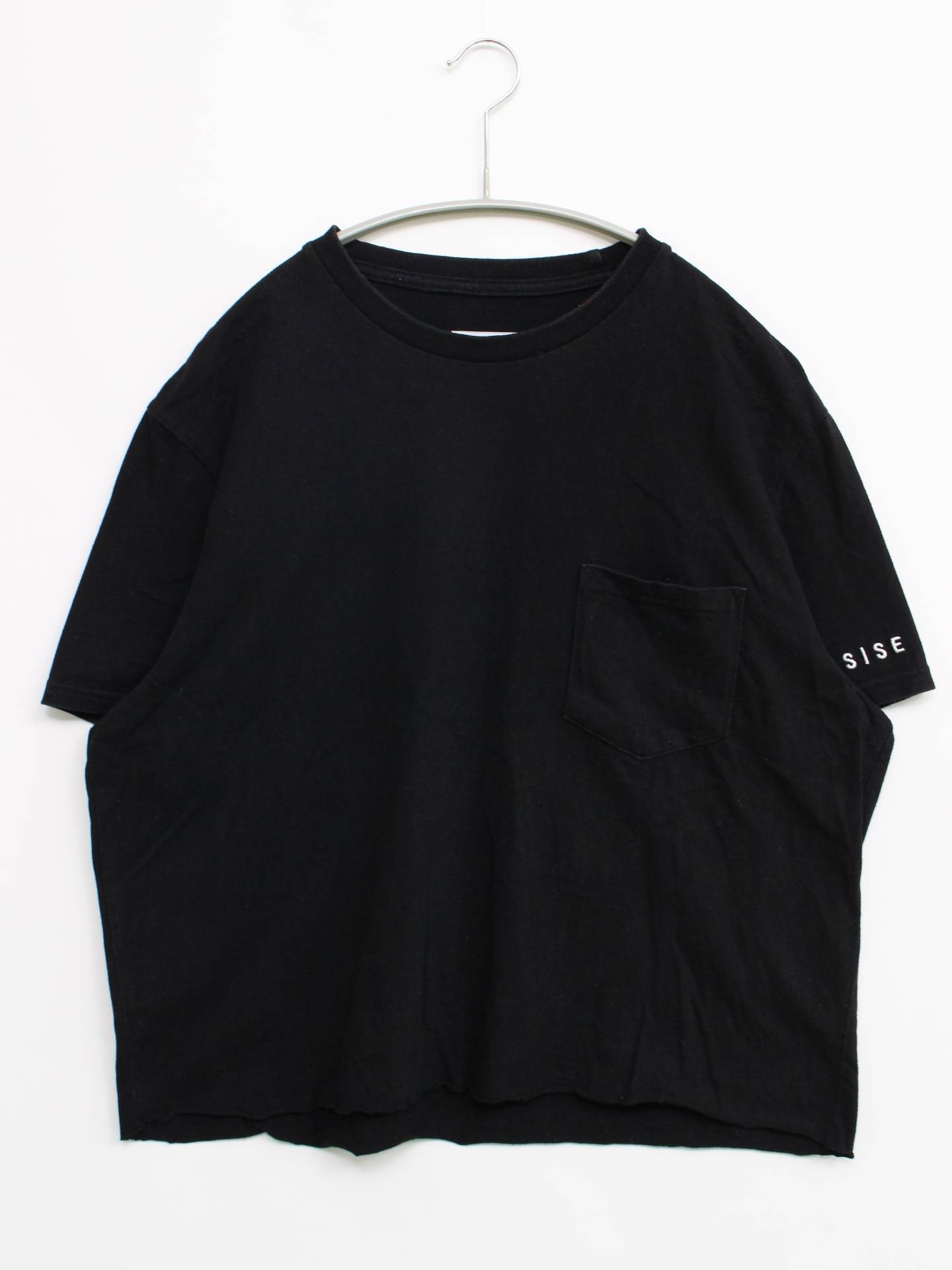 SISE/Tシャツ/カットソー/トップス/ブラック