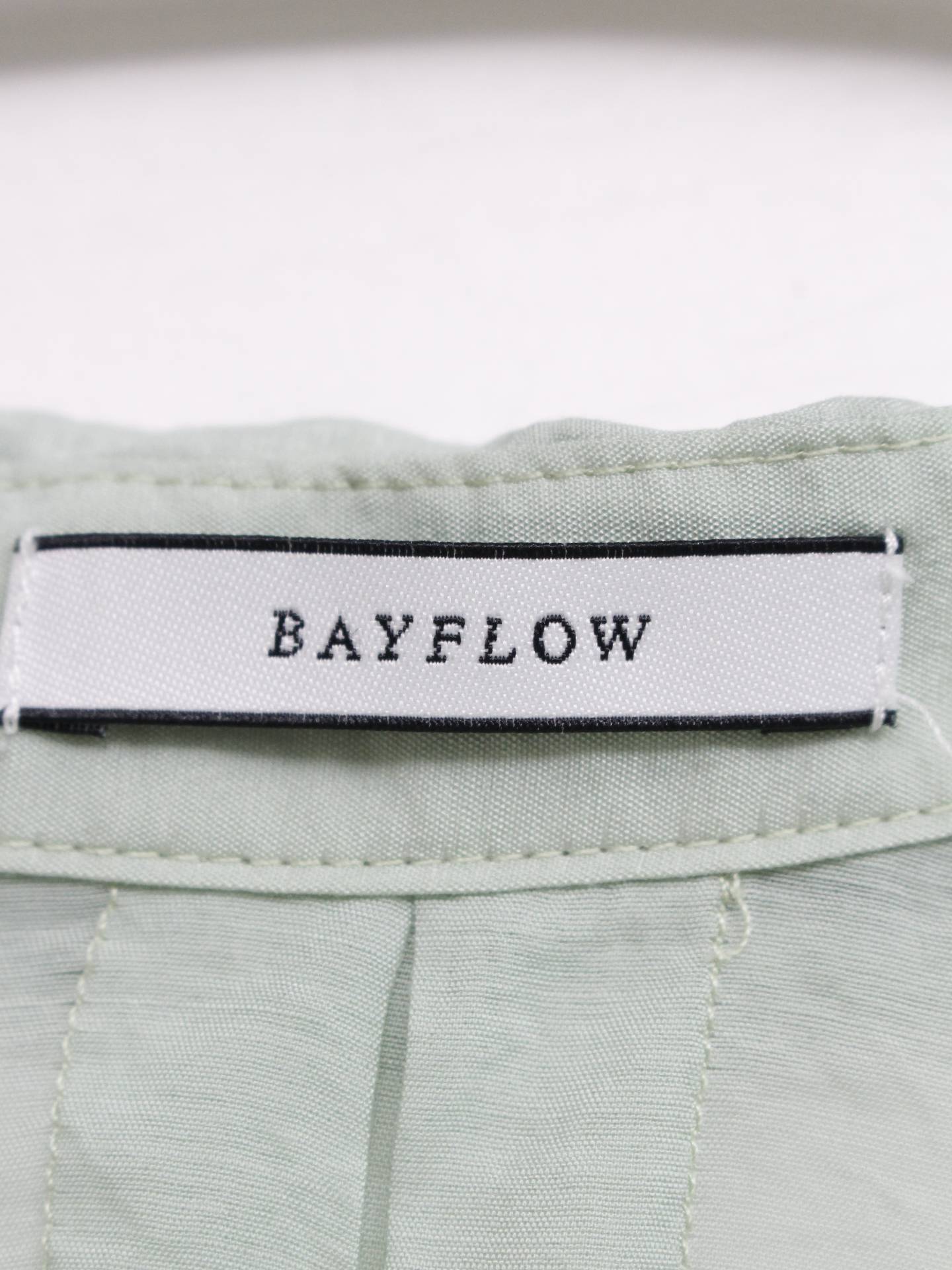 BAYFLOW/シャツ/ブラウス/トップス/ライトグリーン/F