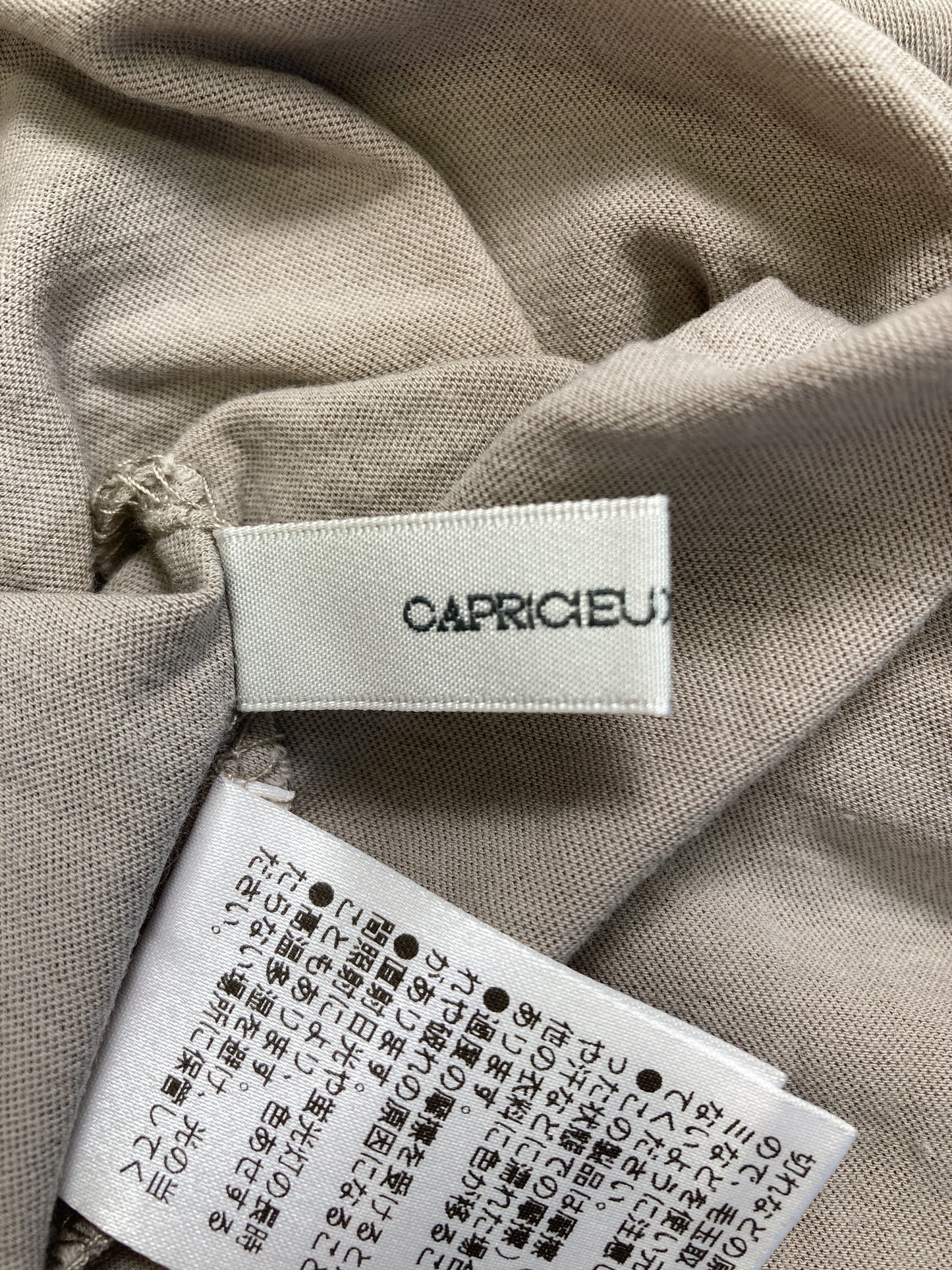 CAPRICIEUX LE'MAGE/カプリシュレマージュ/Tシャツ/カットソー/トップス/ベージュ/F