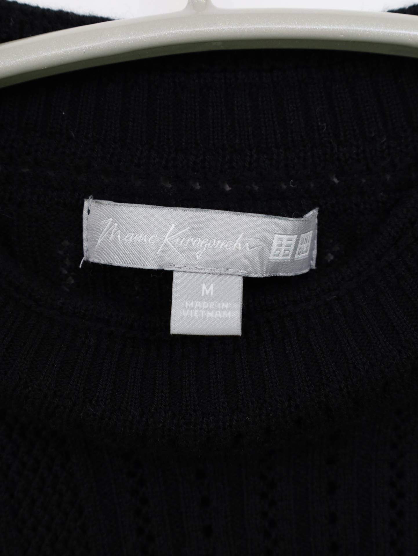UNIQLO/ユニクロ/ニット/セーター/トップス/ブラック/M