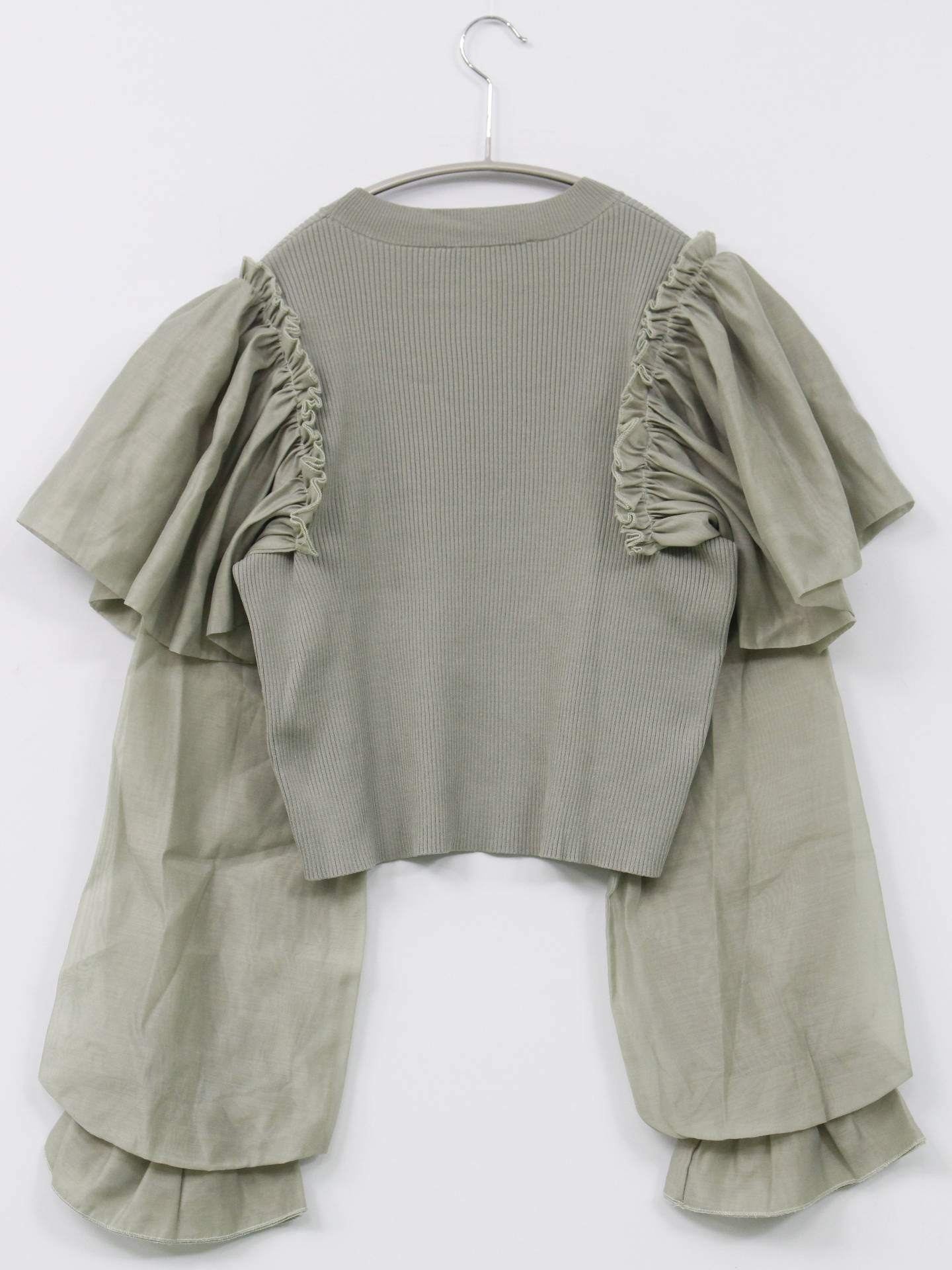 ZARA/ニット/セーター/トップス/グレー/EUR L/USA L/MEX 30