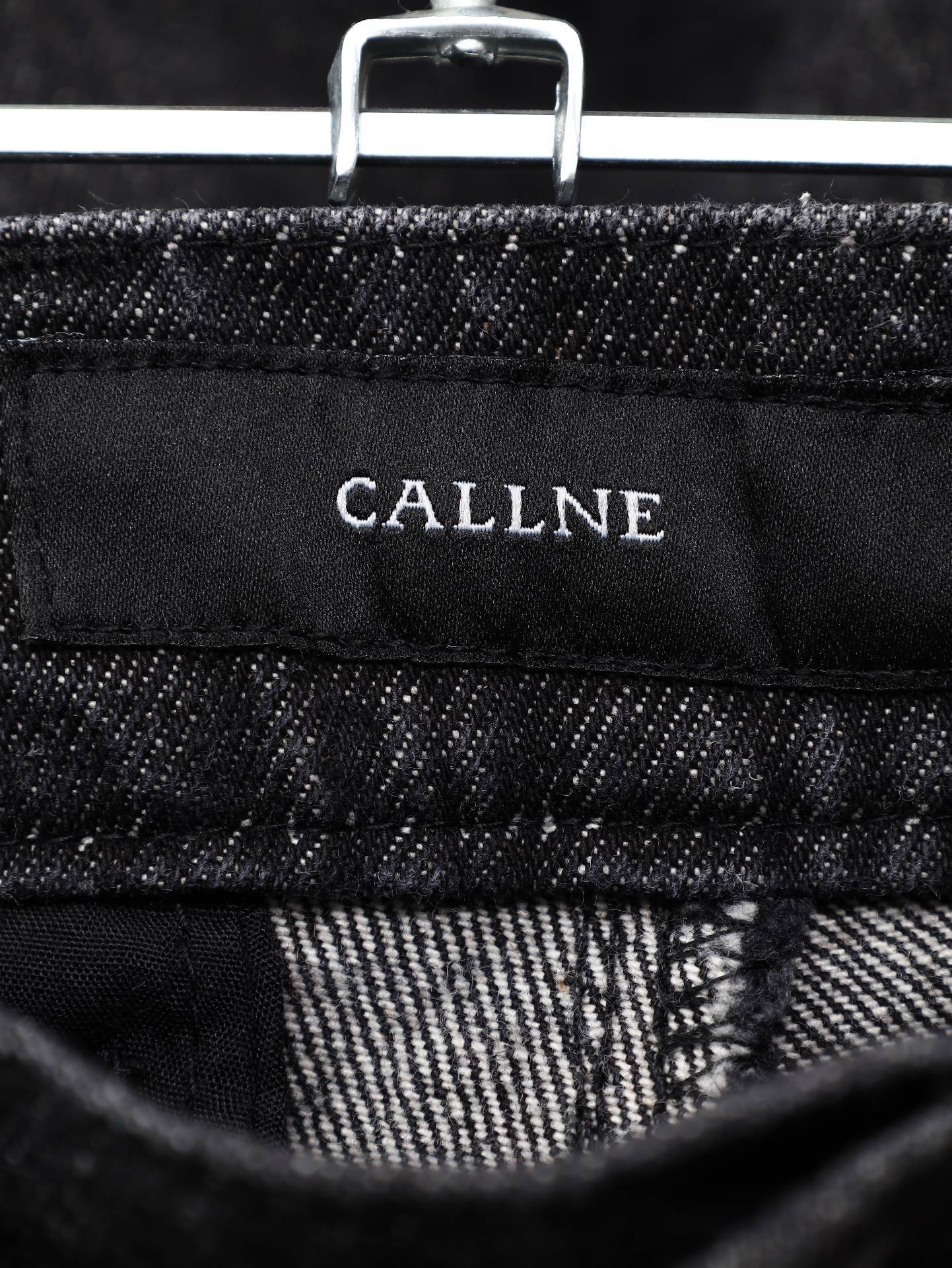 CALLNE/デニムパンツ/パンツ/ブラック/L