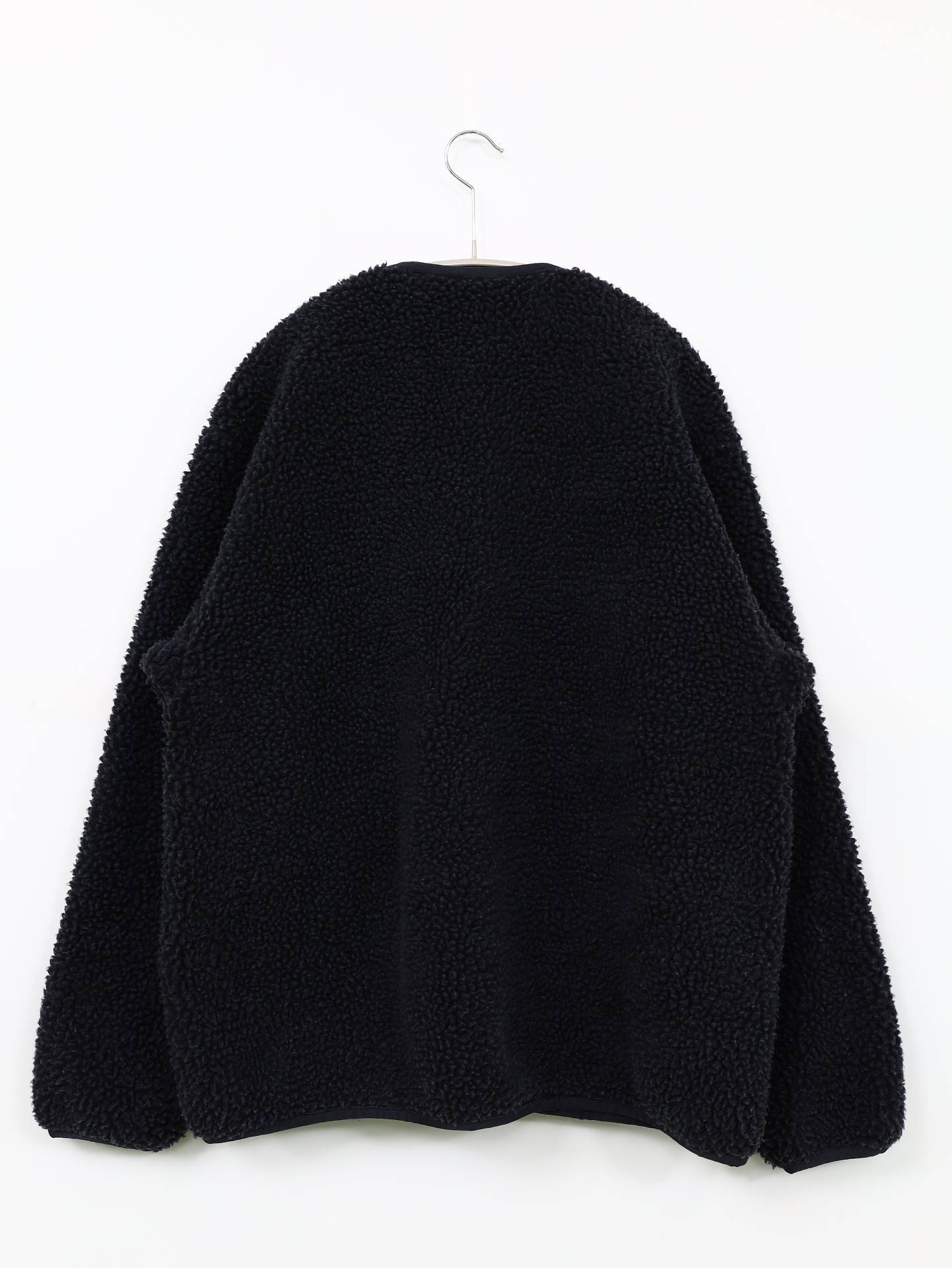 UNIQLO U/ノーカラーコート/ジャケット/アウター/ブラック/S