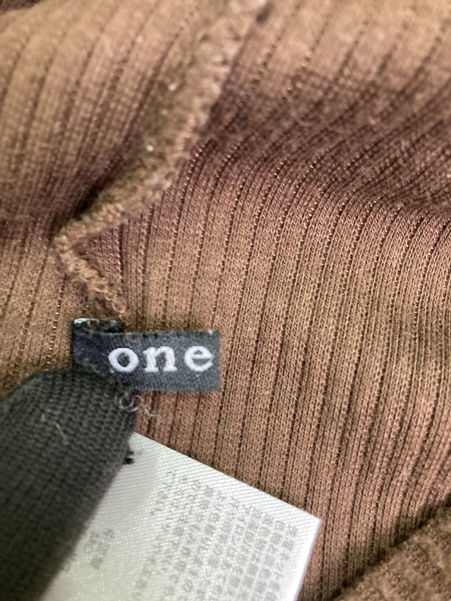 One Way/ワンウェイ/Tシャツ/カットソー/トップス/ブラウン/M