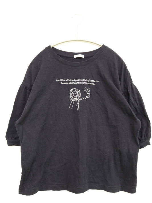 COLZA/コルザ/Tシャツ/カットソー/トップス/ブラック/M