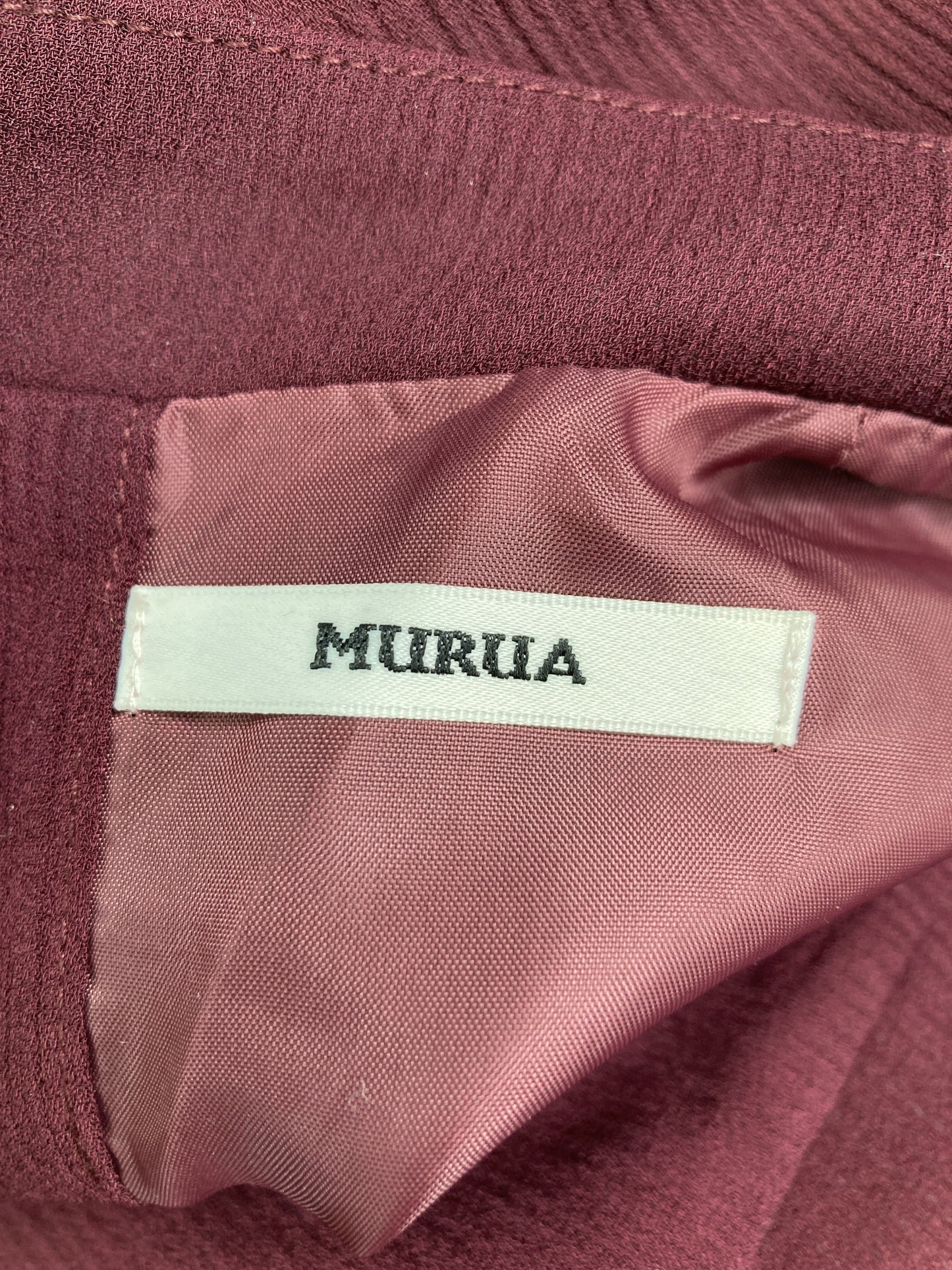 MURUA/ムルーア/ワンピース/ワンピース/ドレス/レッド/F