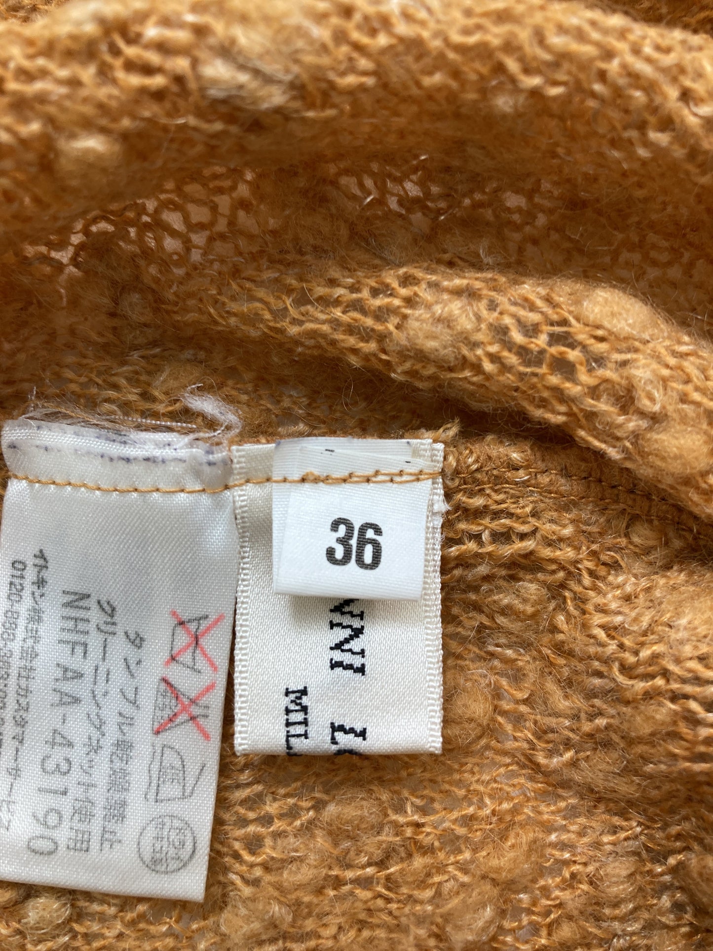 GIANNI LO GIUDICE/ニット/セーター/トップス/ベージュ/36