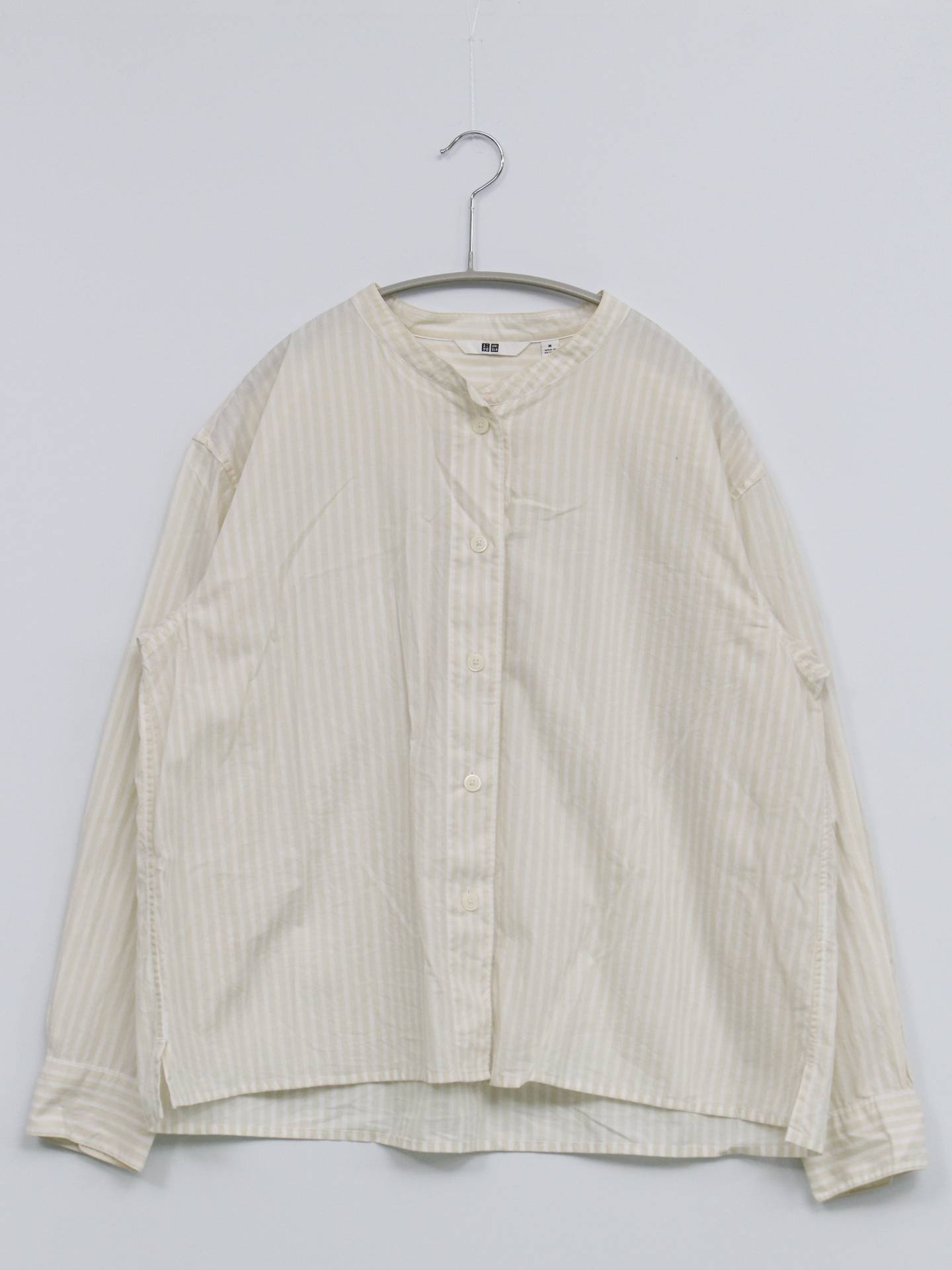UNIQLO/ユニクロ/シャツ/ブラウス/トップス/アイボリー/M