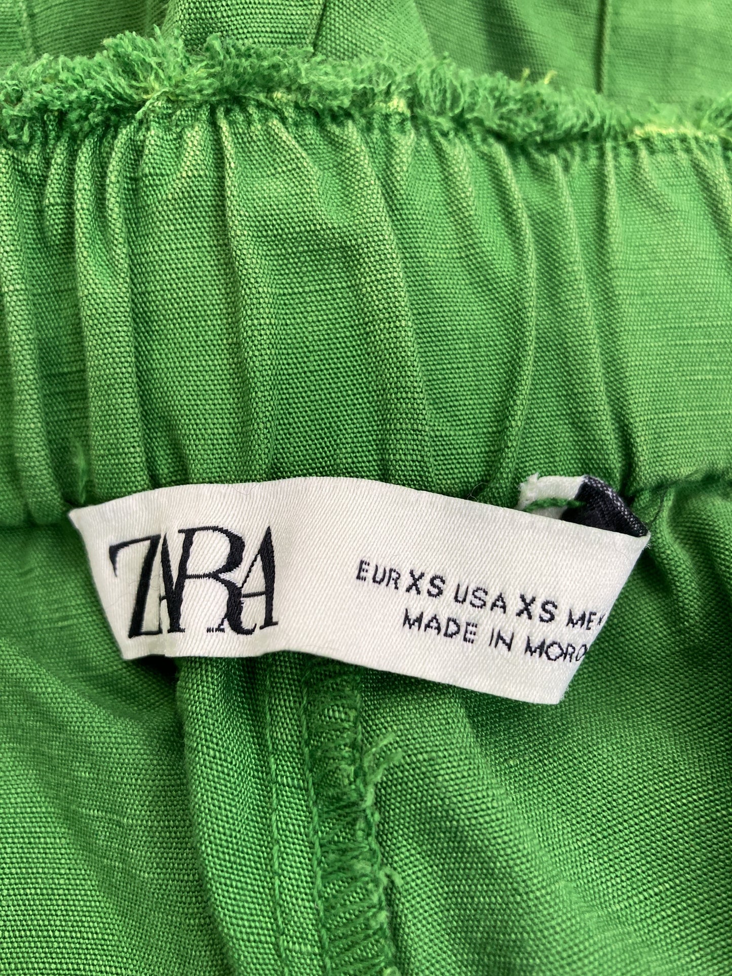 ZARA/ザラ/その他パンツ/パンツ/グリーン/XS