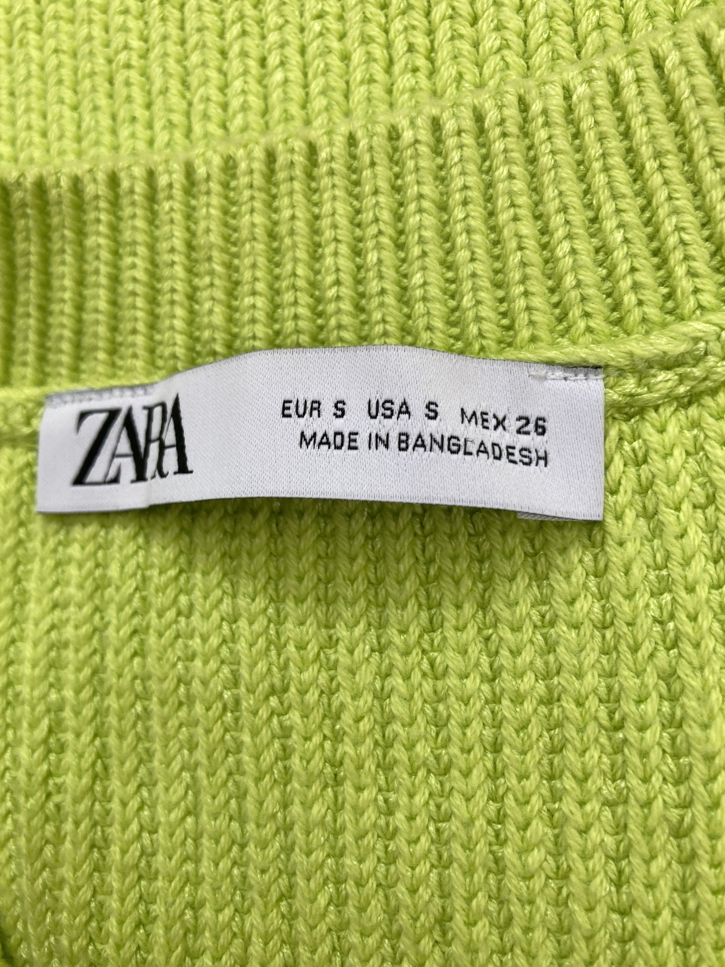 ZARA/ザラ/ベスト/トップス/イエロー/S
