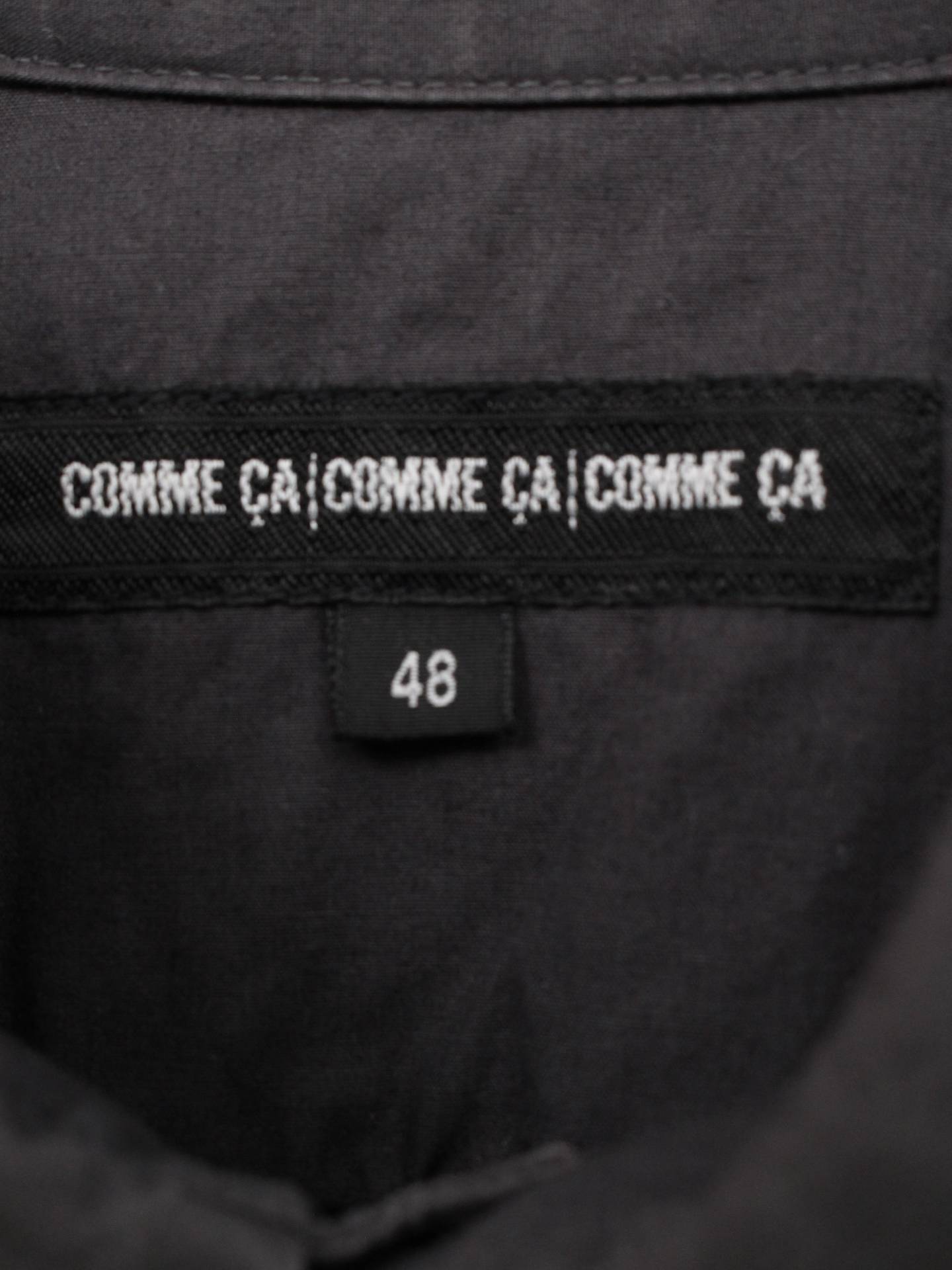 comme ca/シャツ/ブラウス/トップス/ブラック/48