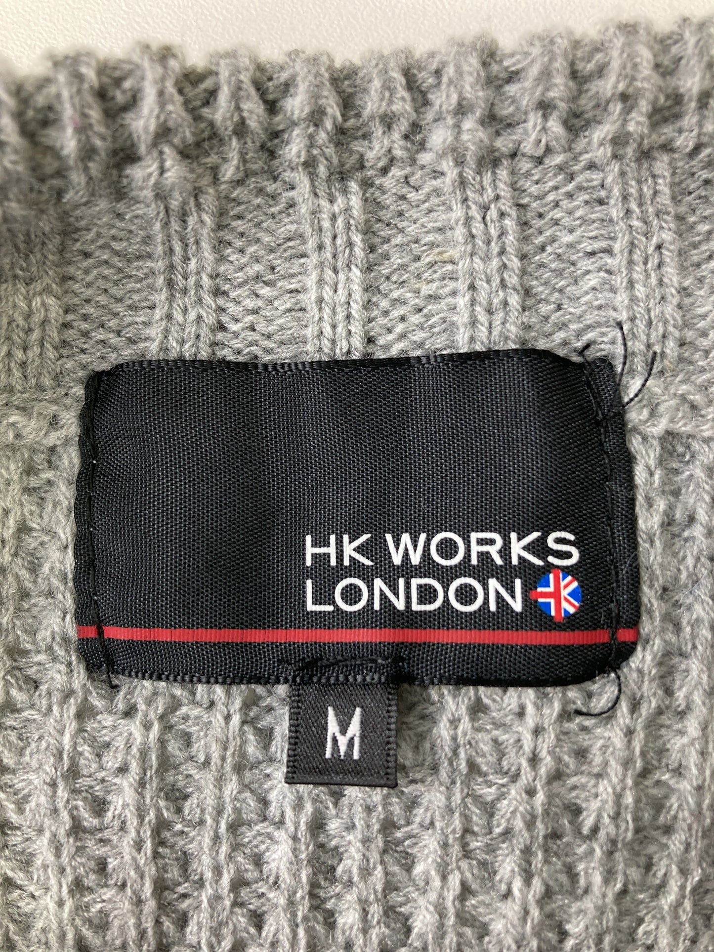 HK WORKS LOMDON/ベスト/トップス/グレー/M