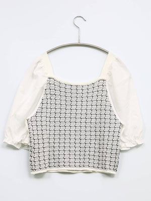 FUN/ファン/シャツ/ブラウス/トップス/グレー/F