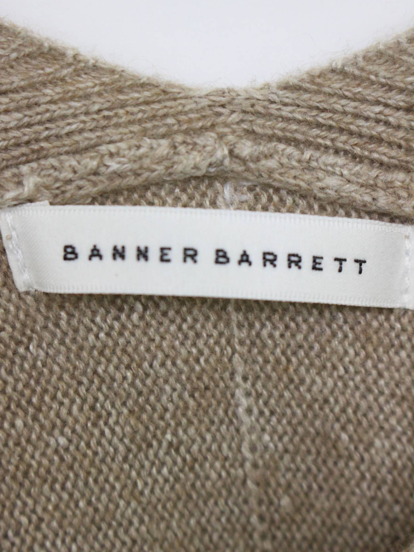 BANNER BARRETT/ニット/セーター/トップス/ベージュ/38