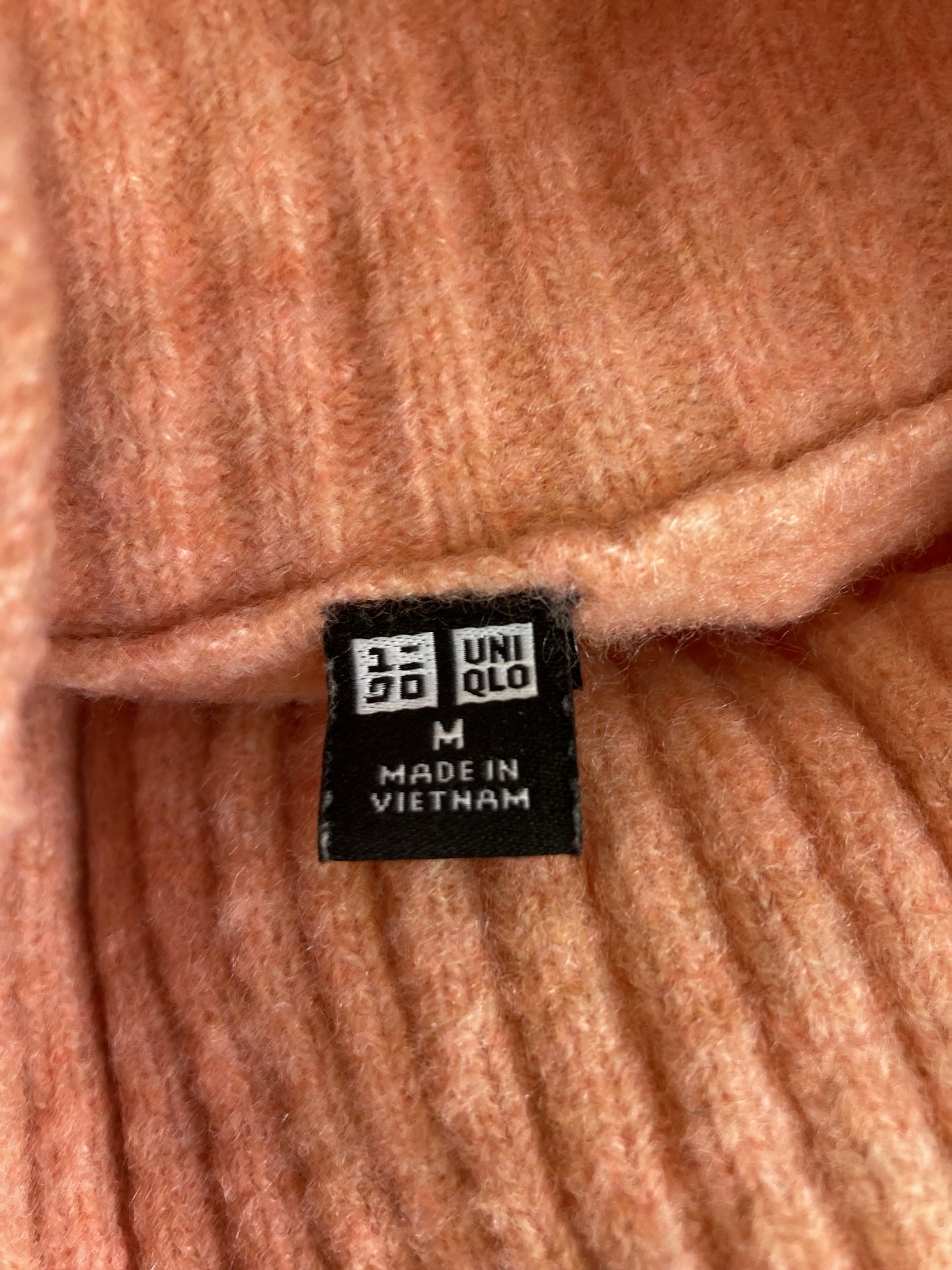 UNIQLO/ユニクロ/ニット/セーター/トップス/オレンジ/M