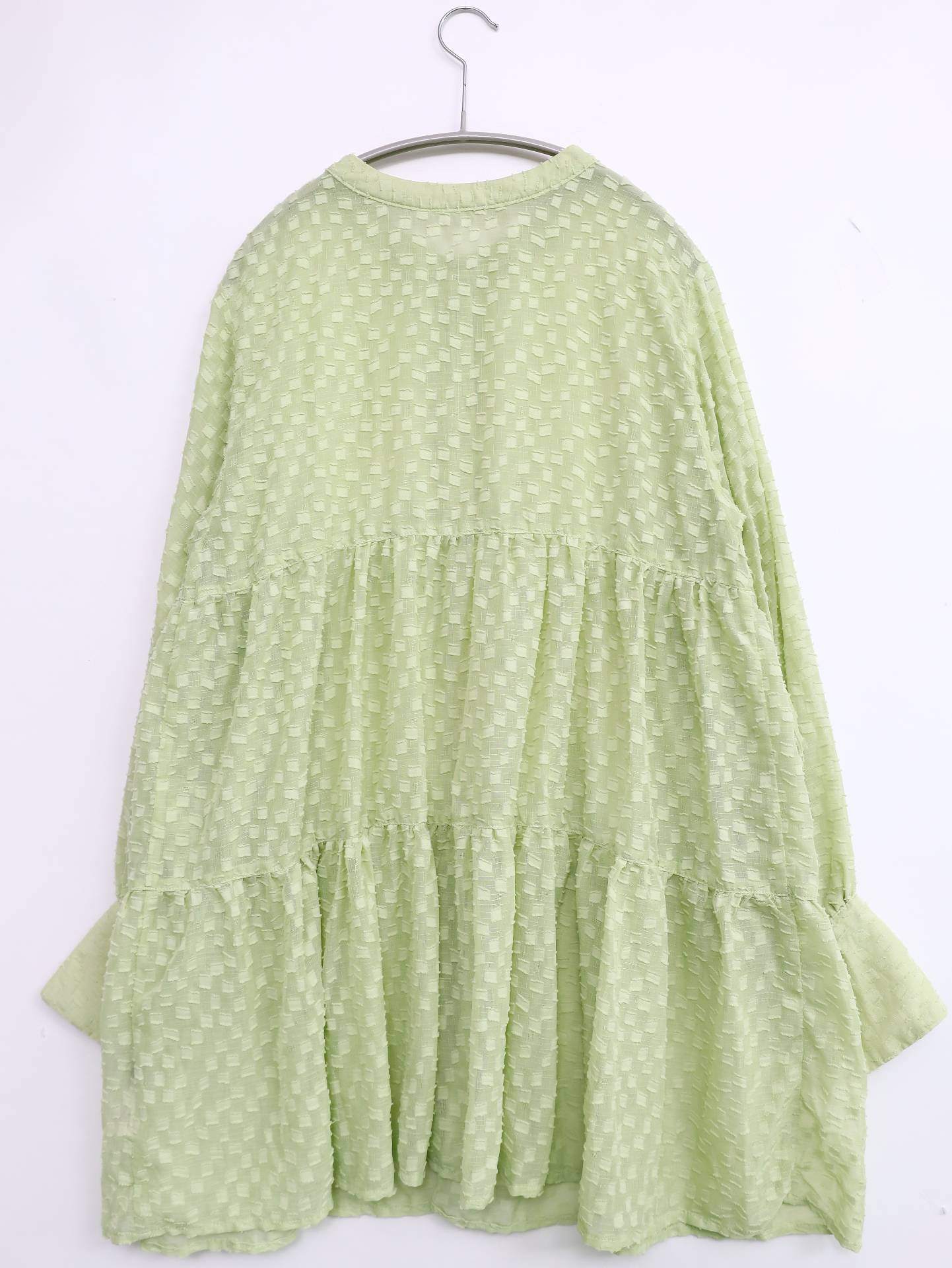 w closet/ダブルクローゼット/チュニック/ワンピース/ドレス/ライトグリーン/F