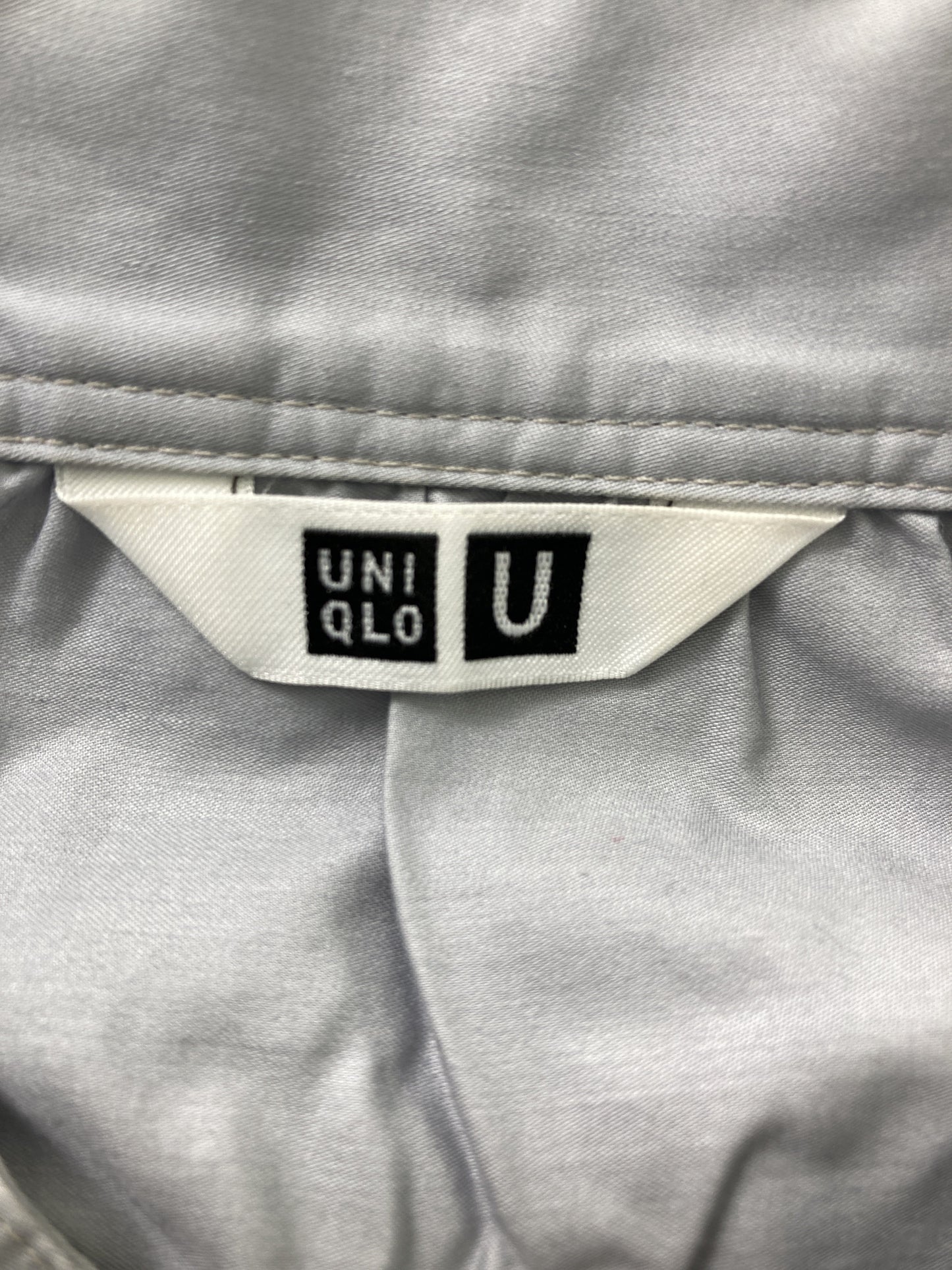 UNIQLO U/ユニクロユー/シャツ/ブラウス/トップス/シルバー/L