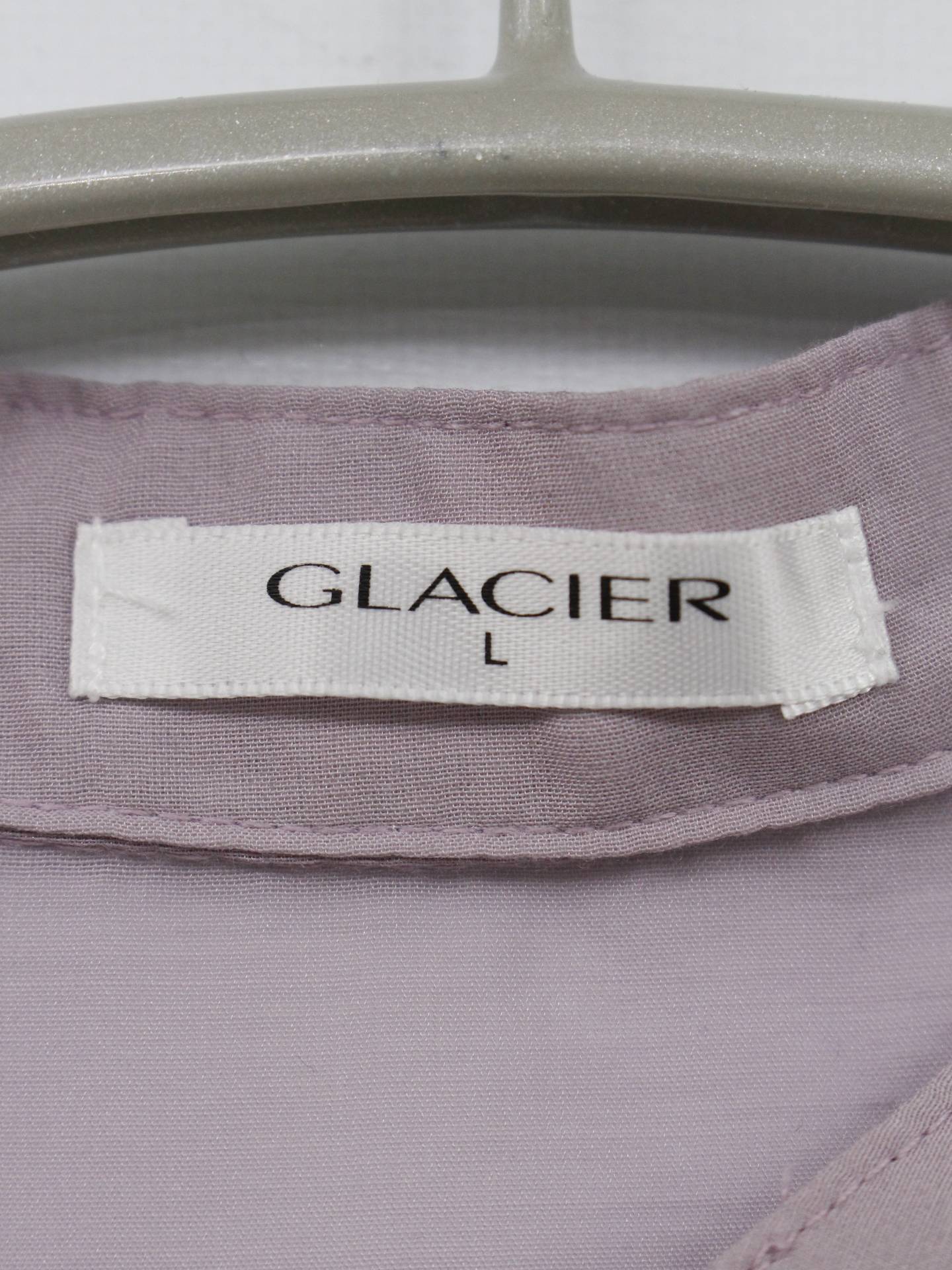 GLACIER/シャツ/ブラウス/トップス/グレー/L