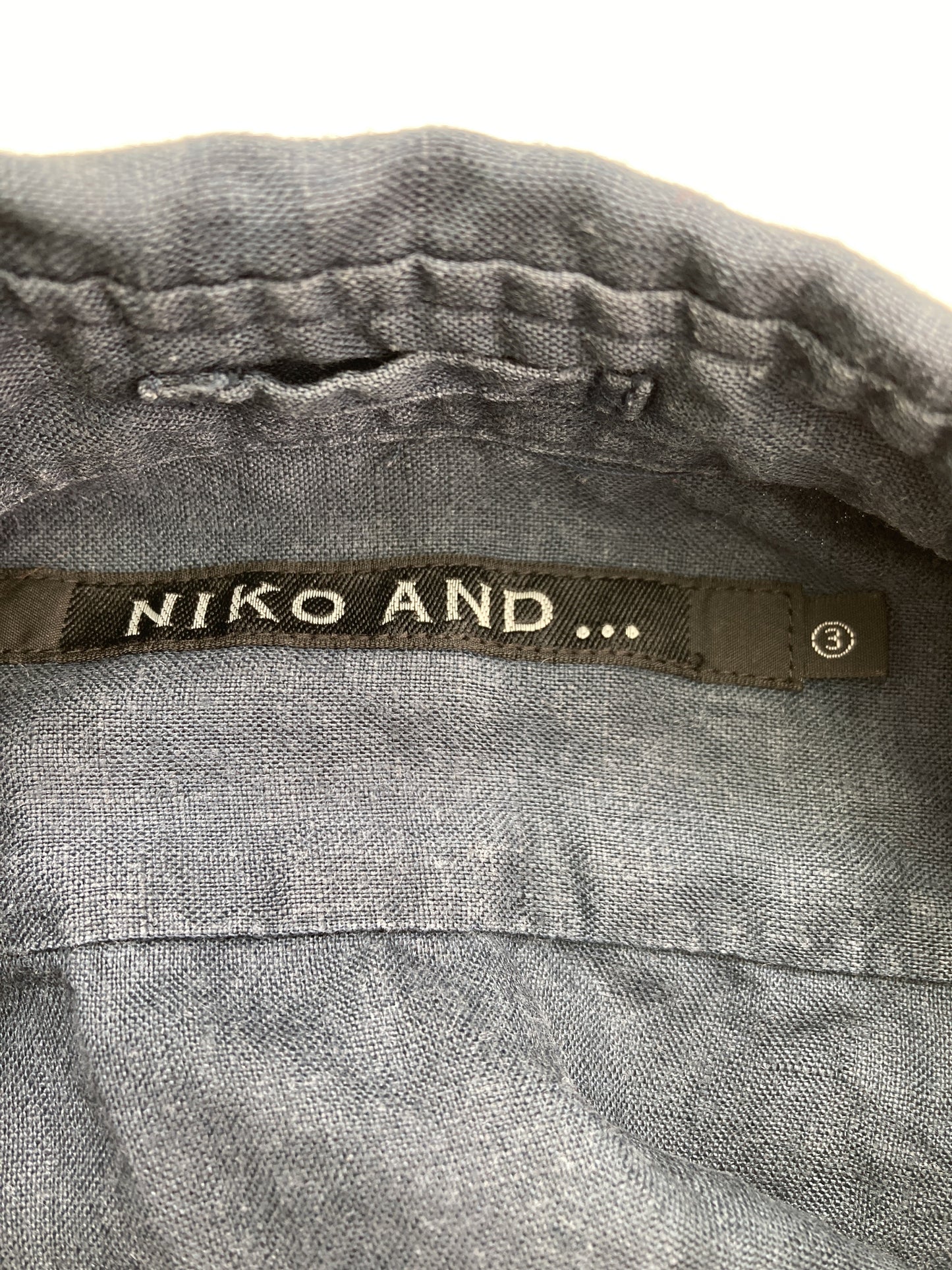niko and .../ニコアンド/シャツ/ブラウス/トップス/ブルー/3