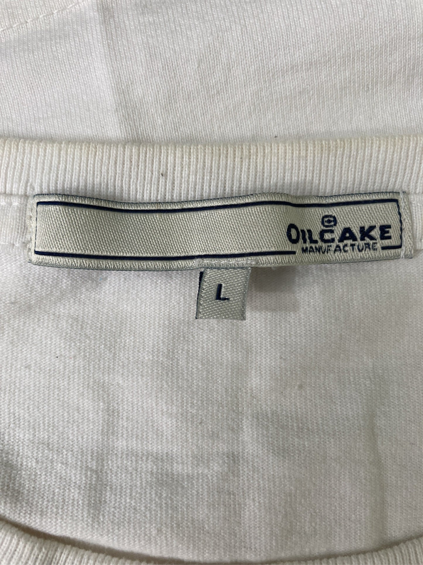 OILCAKE/Tシャツ/カットソー/トップス/ホワイト/L