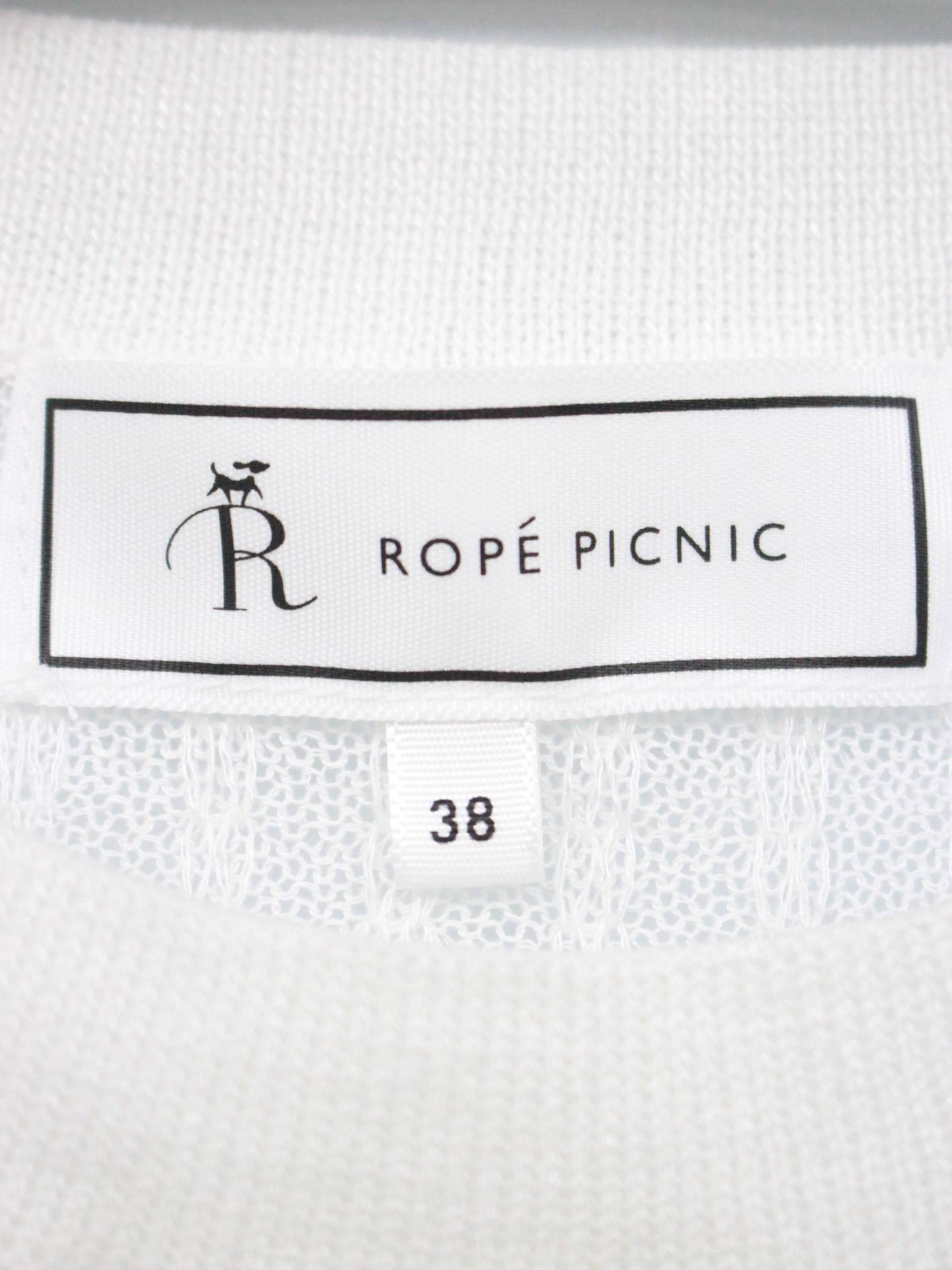 ROPE PICNIC/Tシャツ/カットソー/トップス/ホワイト/38