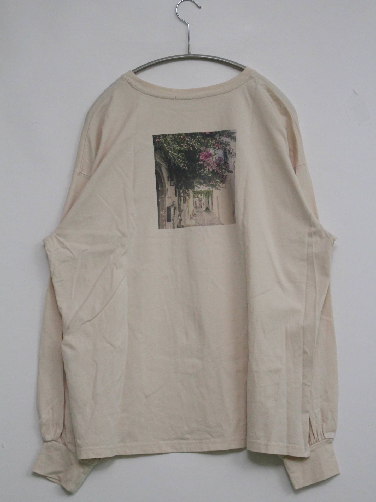 NICE CLAUP/ナイスクラップ/Tシャツ/カットソー/トップス/アイボリー