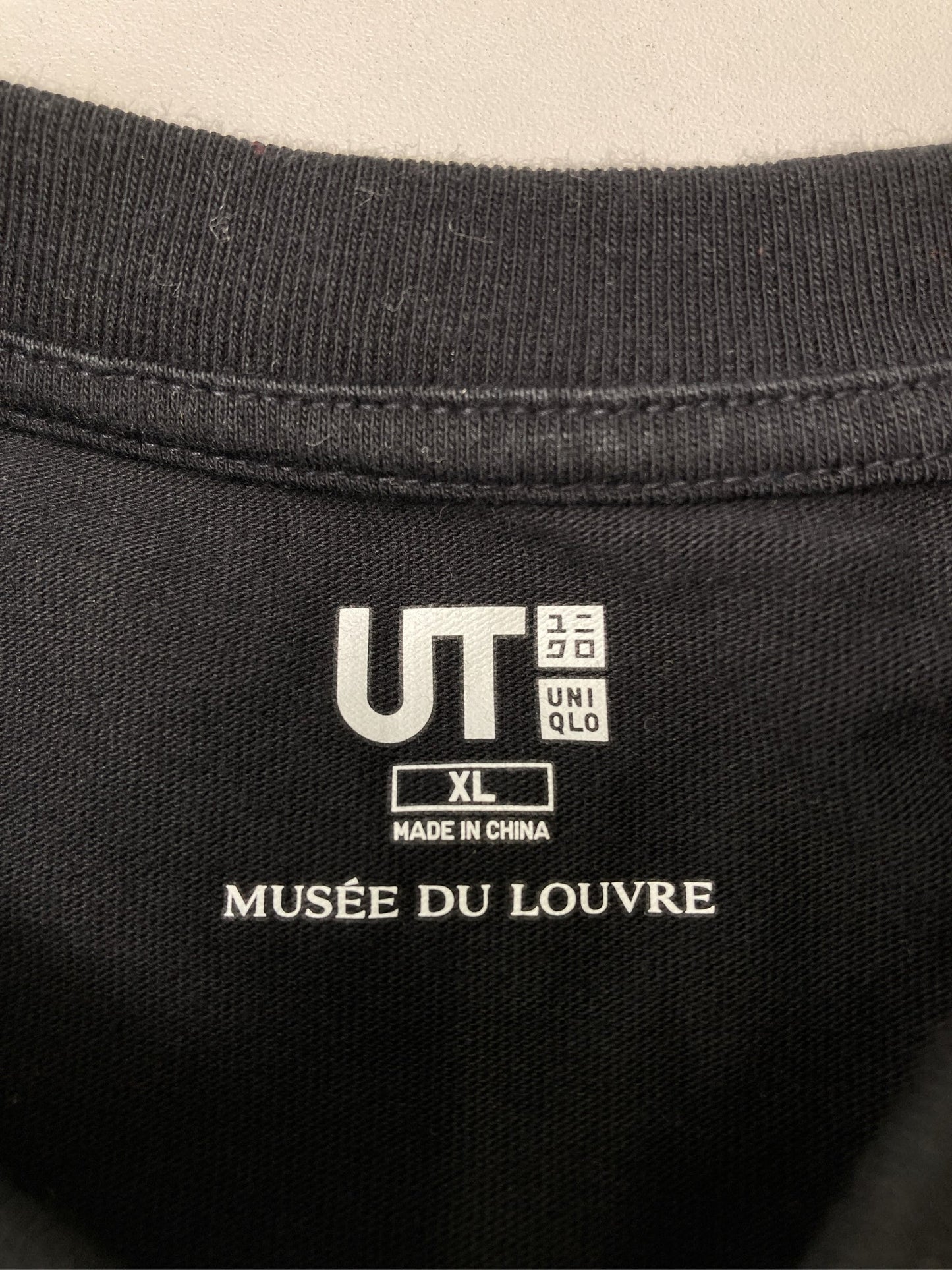 UNIQLO/ユニクロ/Tシャツ/カットソー/トップス/ブラック/LX