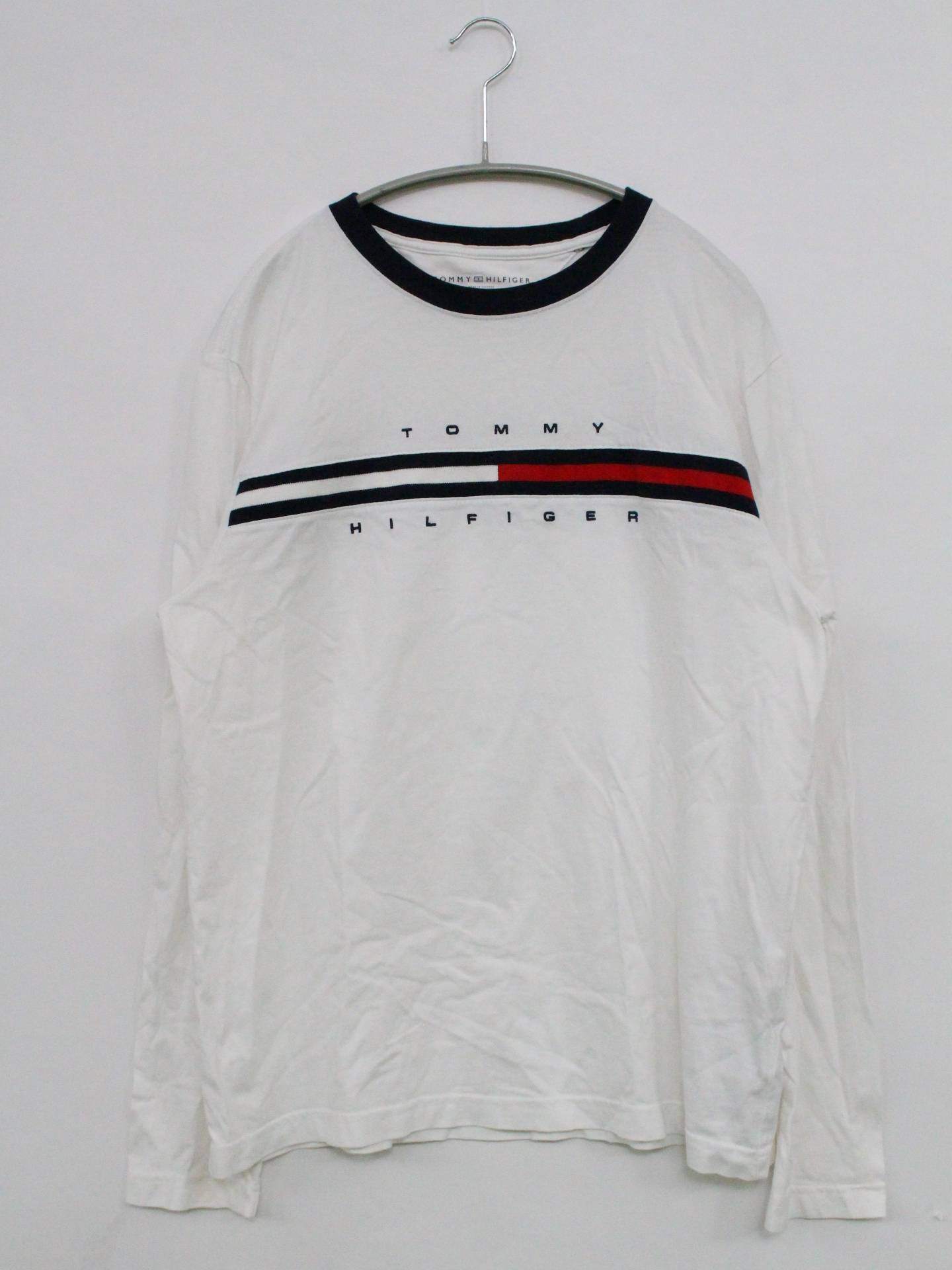 TOMMY HILFIGER/Tシャツ/カットソー/トップス/ホワイト/M