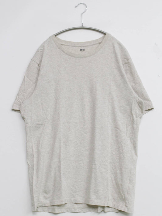 UNIQLO/ユニクロ/Tシャツ/カットソー/トップス/グレー/L