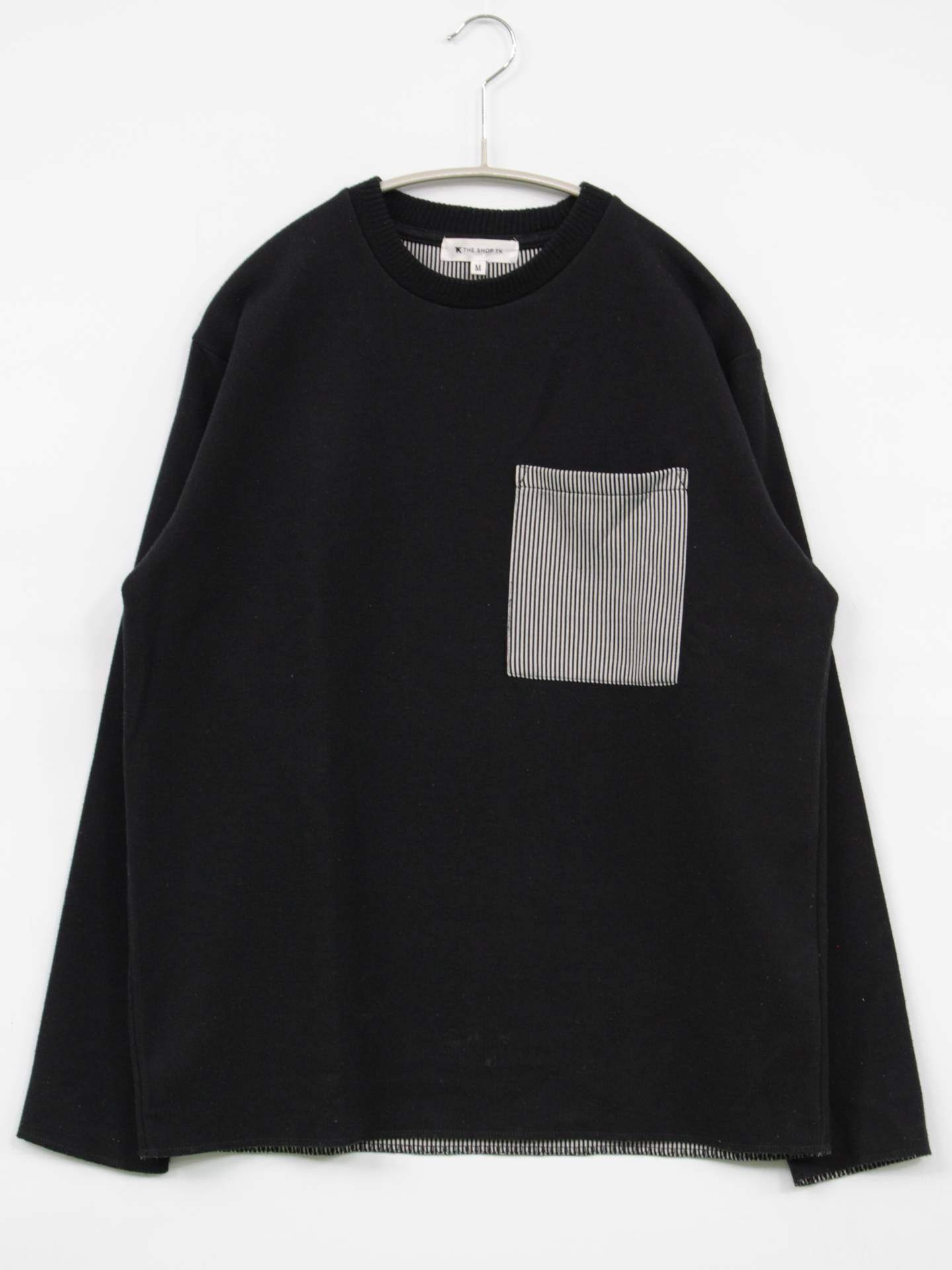 THE SHOP TK/ザショップティーケー/Tシャツ/カットソー/トップス/ブラック/M