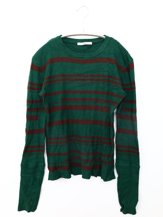 SLY/スライ/ニット/セーター/トップス/グリーン/1