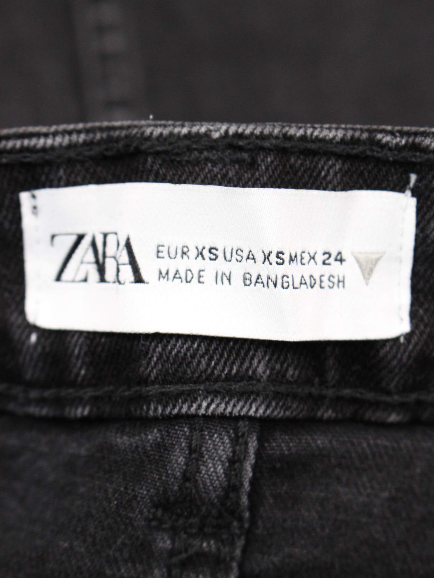 ZARA/ザラ/ミモレ/半端丈スカート/スカート/ブラック/EUR XS/USA XS/MEX 24