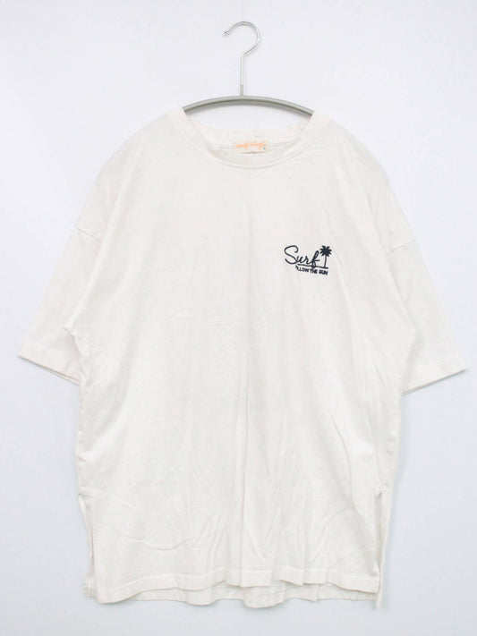 Tシャツ/カットソー/トップス/ホワイト/FREE