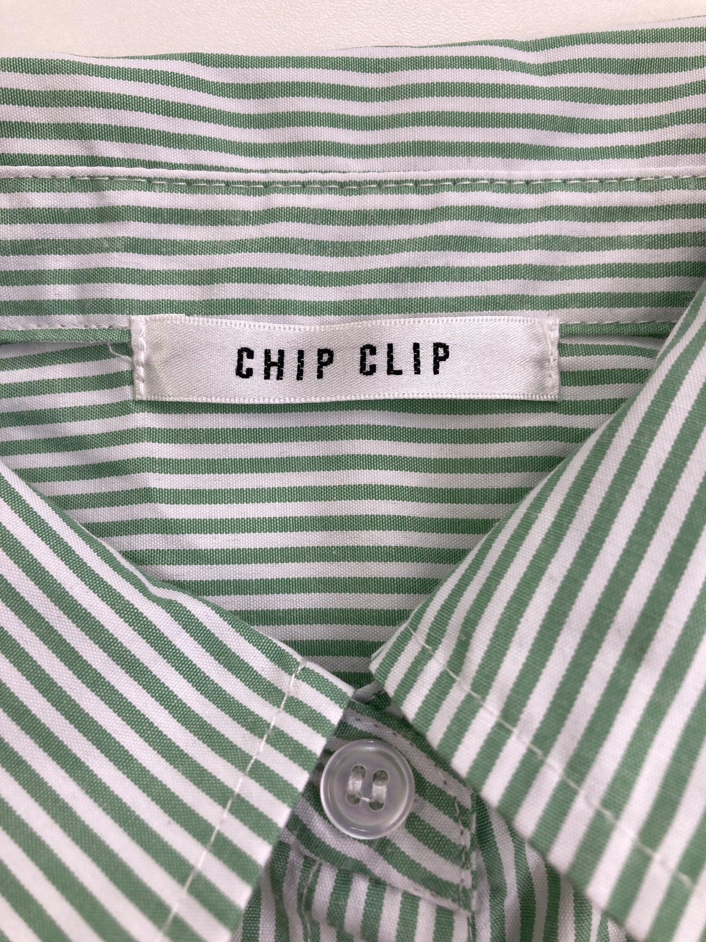 Chip Clip/チップクリップ/シャツ/ブラウス/トップス/ライトグリーン/L